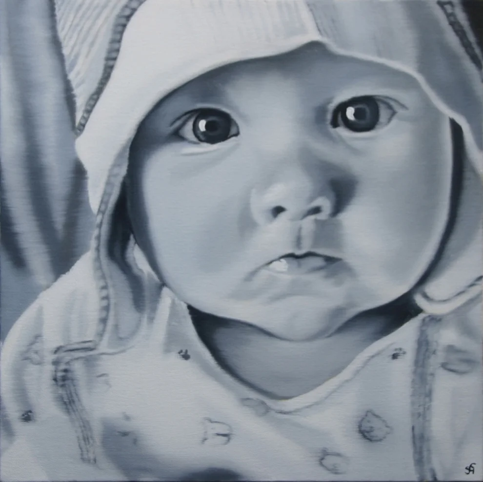 'Leo' Oil on canvas - 50x50cm