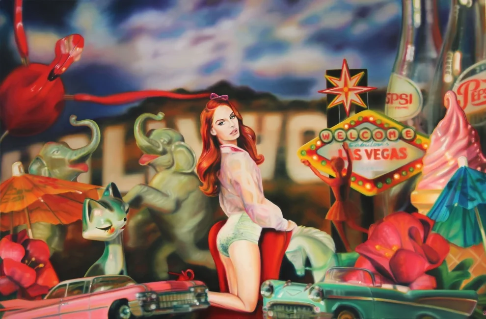 'Lana Americana' Oil on Canvas - 80x120cm