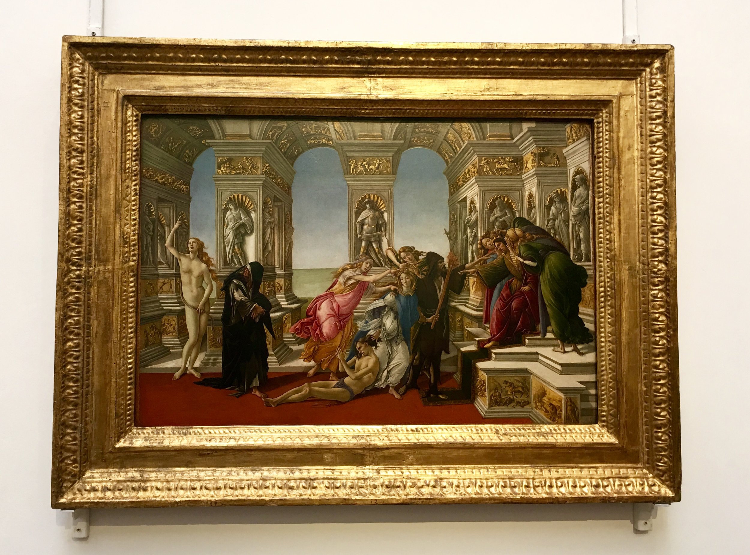 BOTTICELLI - LA CALUMNY OF APELLES