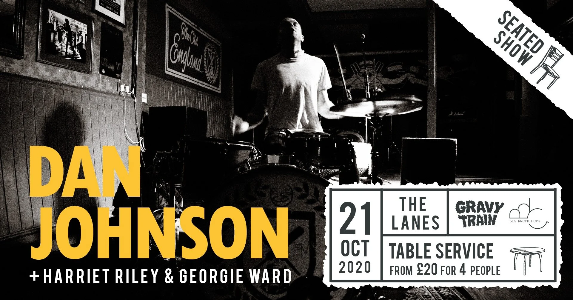 Dan Johnson supported by Georgie Ward and Harriet Riley