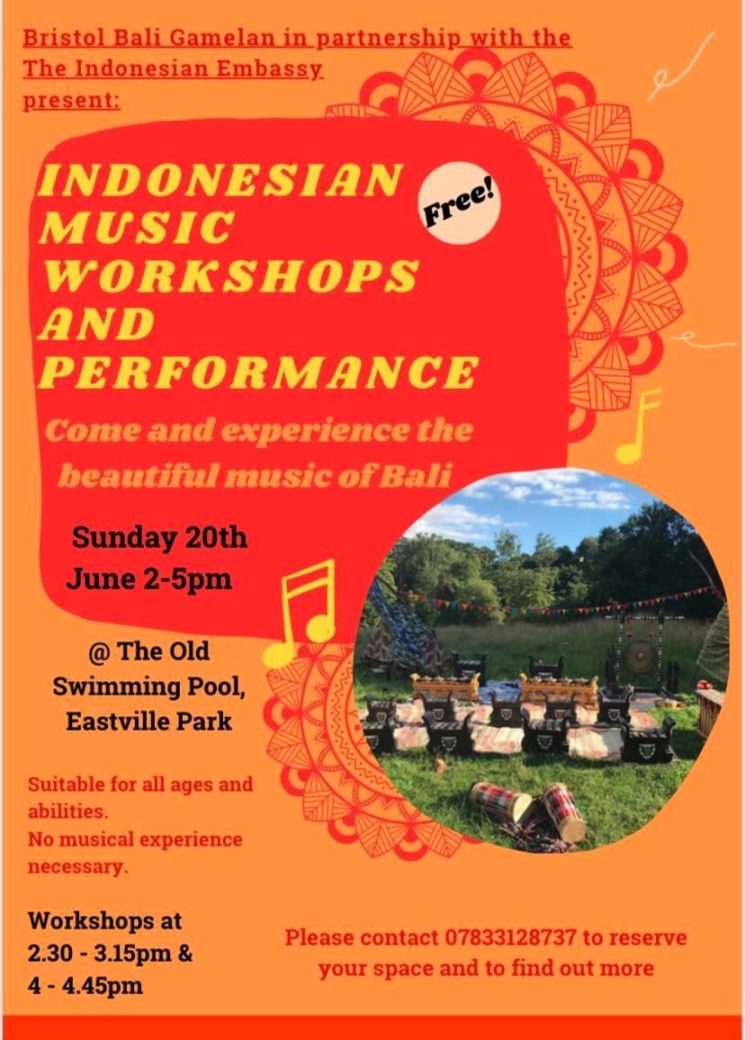 Bristol Bali Gamelan Workshop @ Eastville Park (Copy)