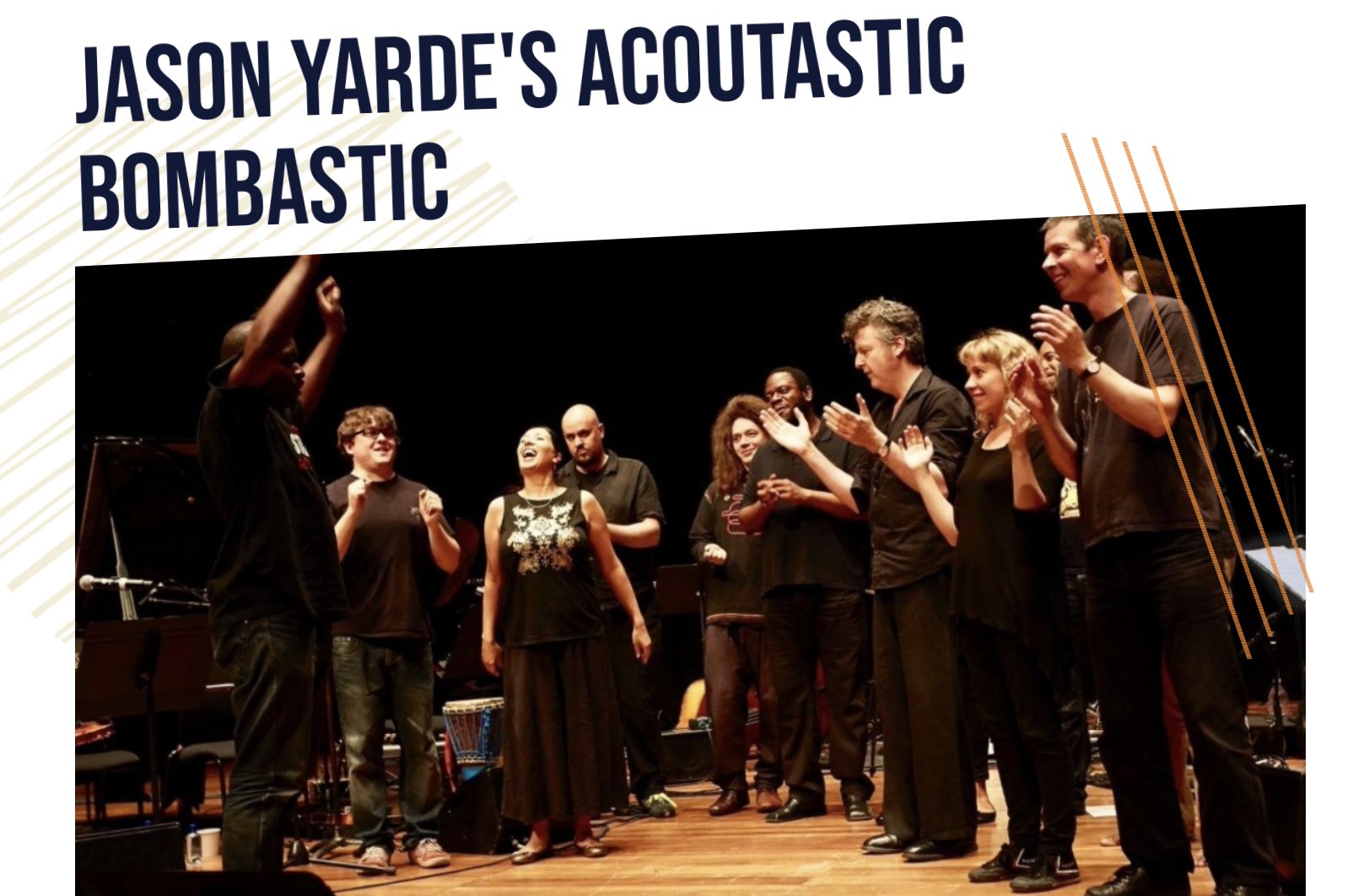 Jason Yarde's ACOUTASTiC BOMBASTiC at EFG London Jazz Festival