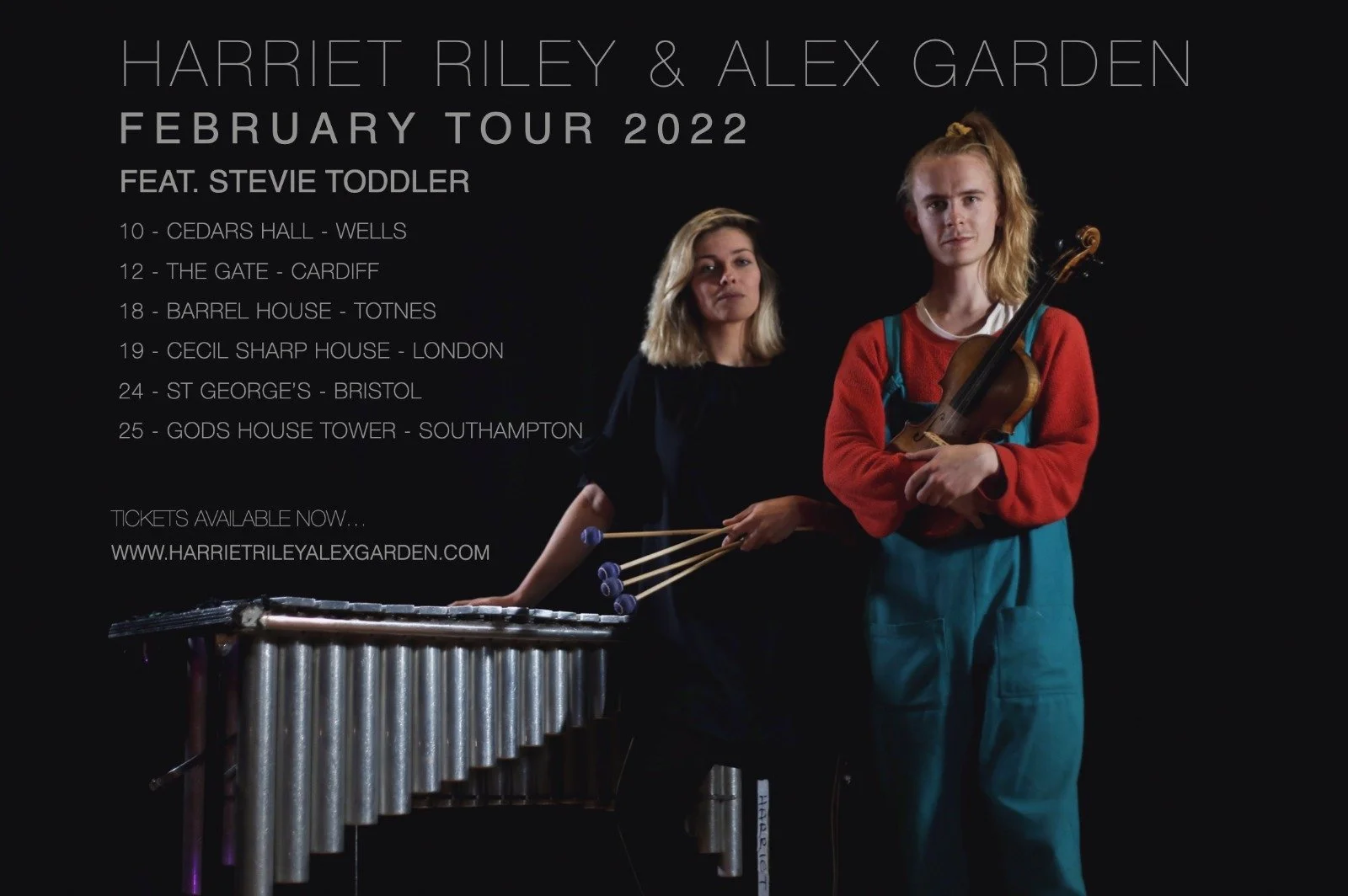 Harriet Riley and Alex Garden: The Gate, Cardiff