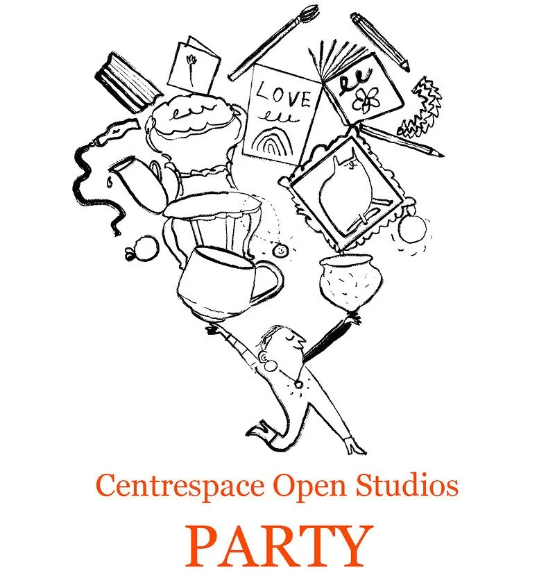 Adnya Suara at Centre Space Studios Open Party