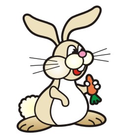 Rabbits are notoriously associated with carrots as they are true vegetarians
