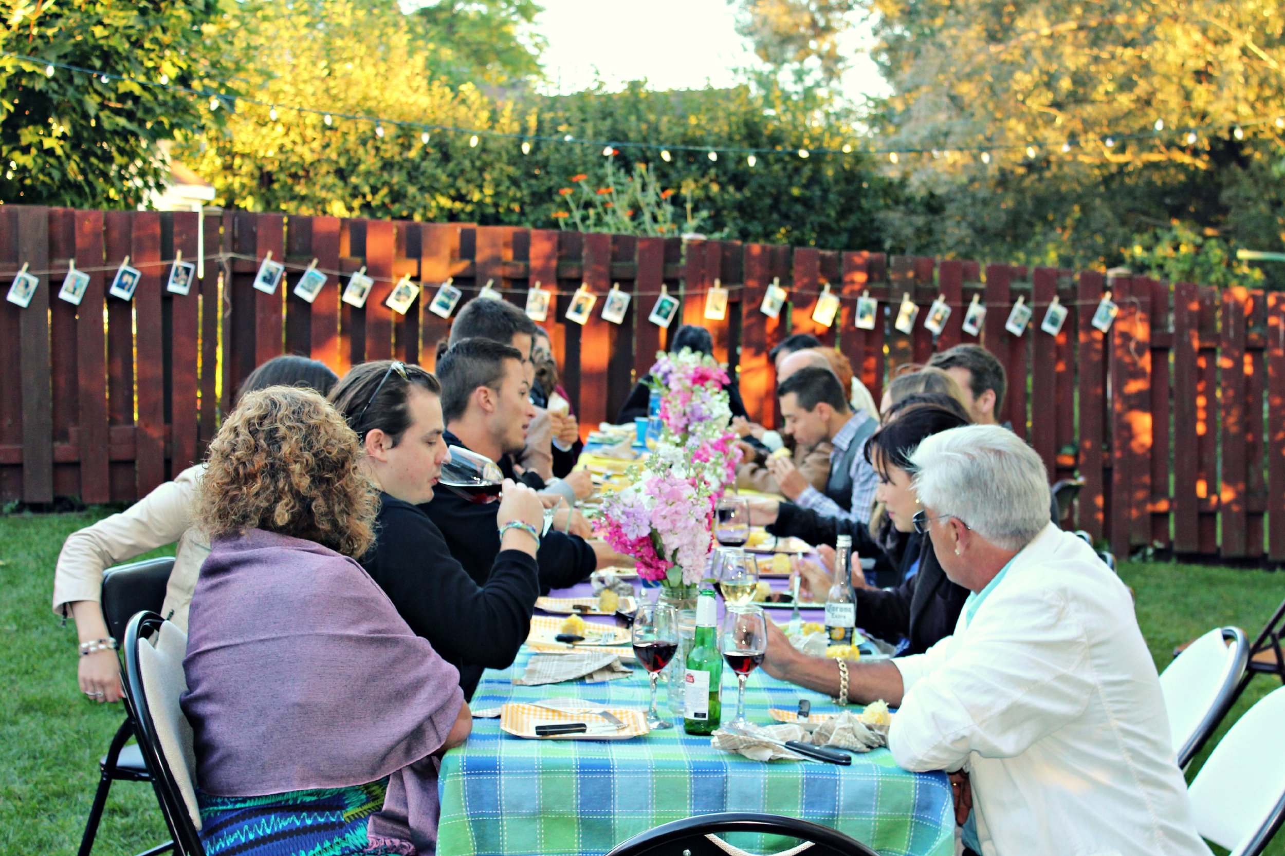Figure 5: Potentially the real therapeutic benefit to alcohol (wine) is the way it brings loved ones together for fun, games and generally good down time. 