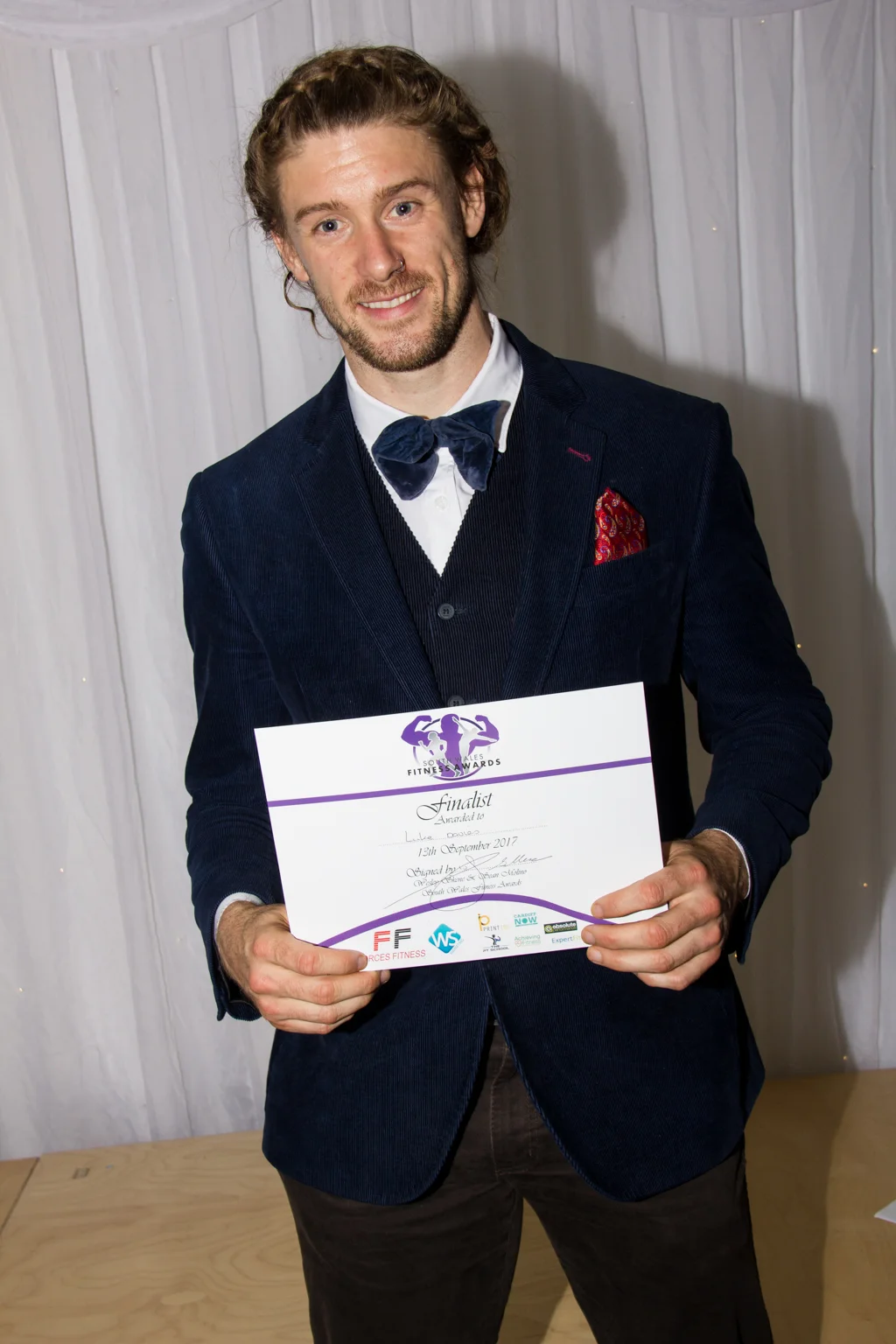 Luke R. Davies was shortlisted for Entrepreneur of the year for our individualised evidence based approach to musculoskeletal rehabilitation and Back to Roots health retreats.