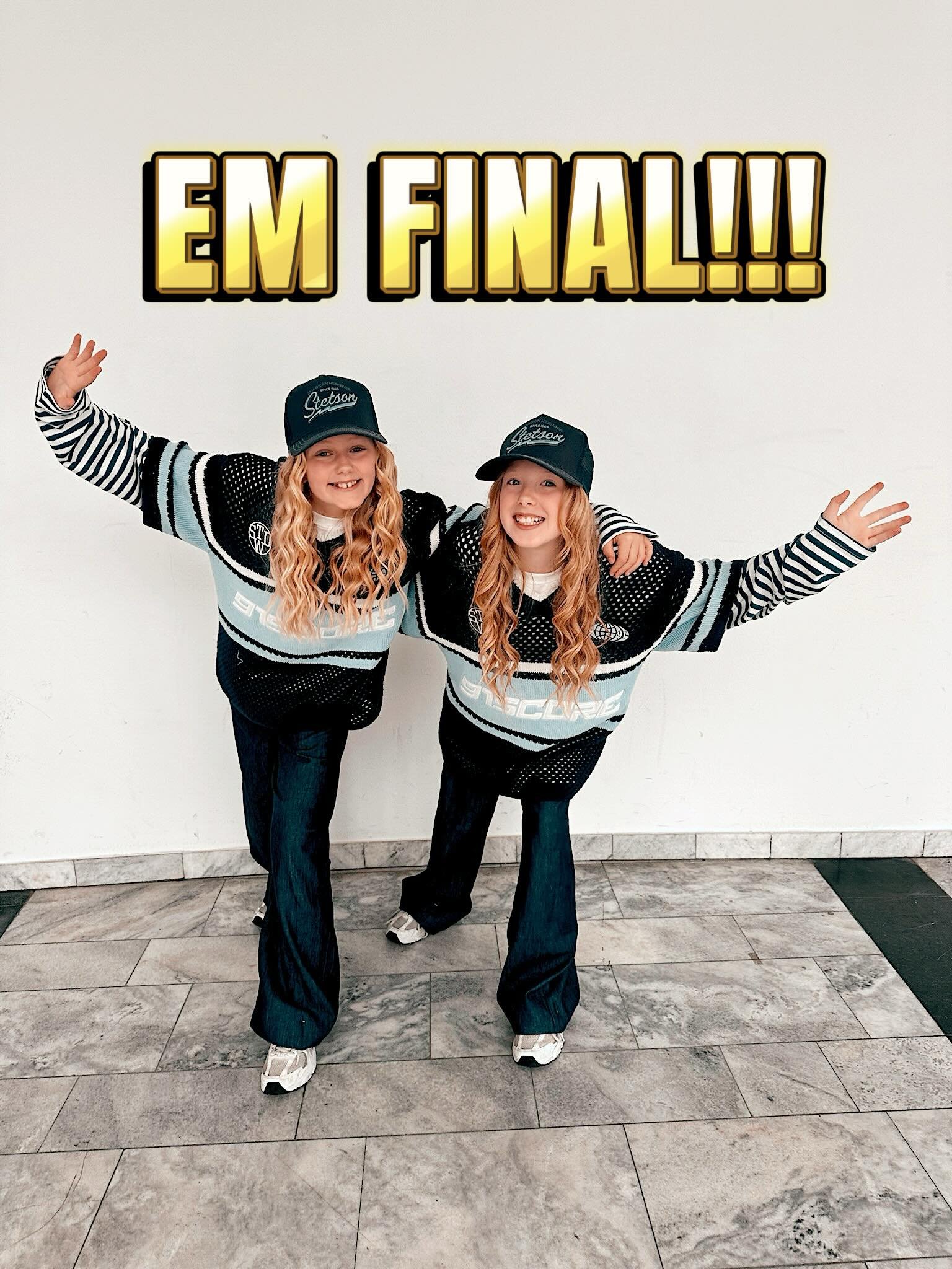 WOHO!! Meja och Melanie har dansat sig hela v&auml;gen till EM FINAL!!!!!!! 😭😭💙💙