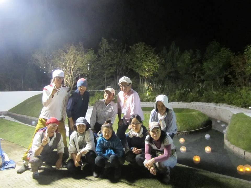 The completion of 'Garden of Memory' @GWC Huis Ten Bosch (September 2012)