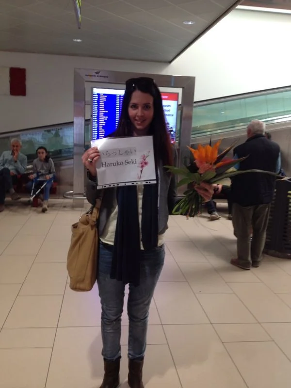 Meeting Francesca @Blogna Airport April 2014