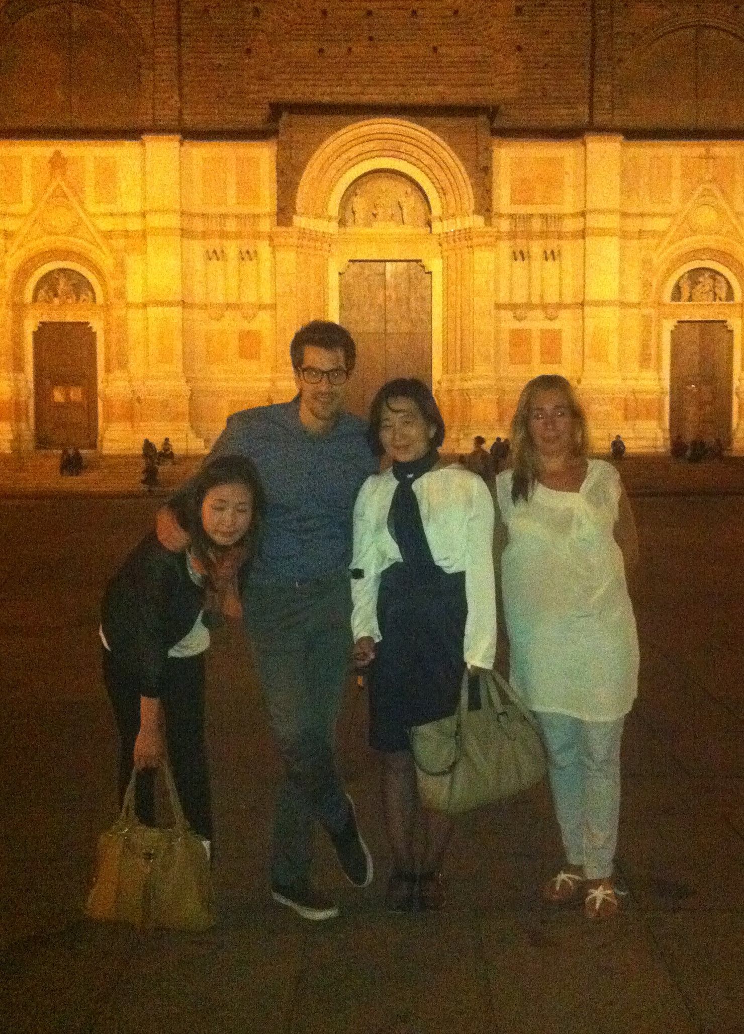 With Stephano and Natarsia after the lecture @Bologna Sept 2015