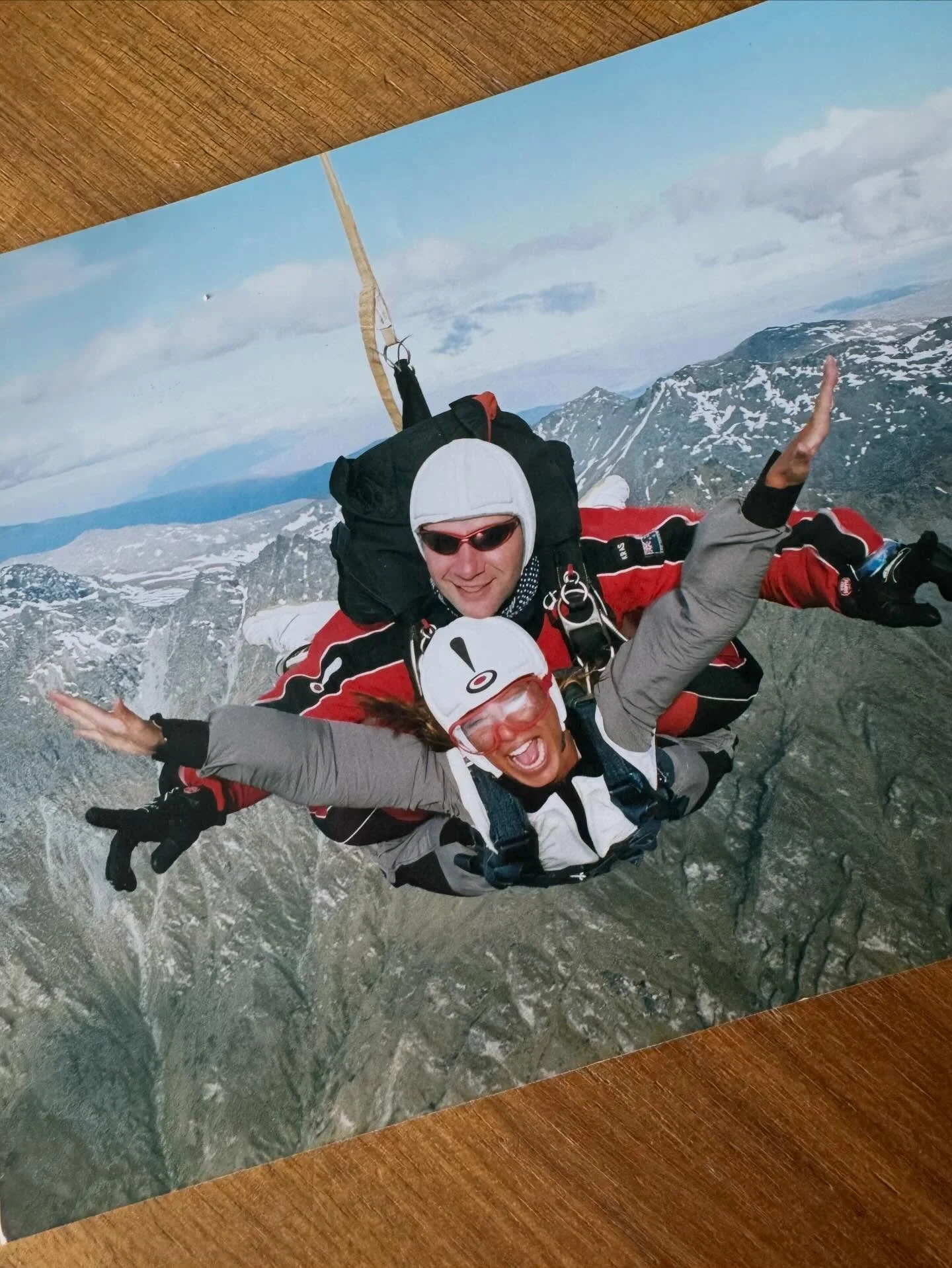 I didn&rsquo;t overthink this, and that&rsquo;s why it changed everything.

Before kids, I jumped out of a plane in Queenstown, New Zealand.

There was a split second up there where I thought, what the f** am I doing? LOL

But I didn&rsquo;t let that