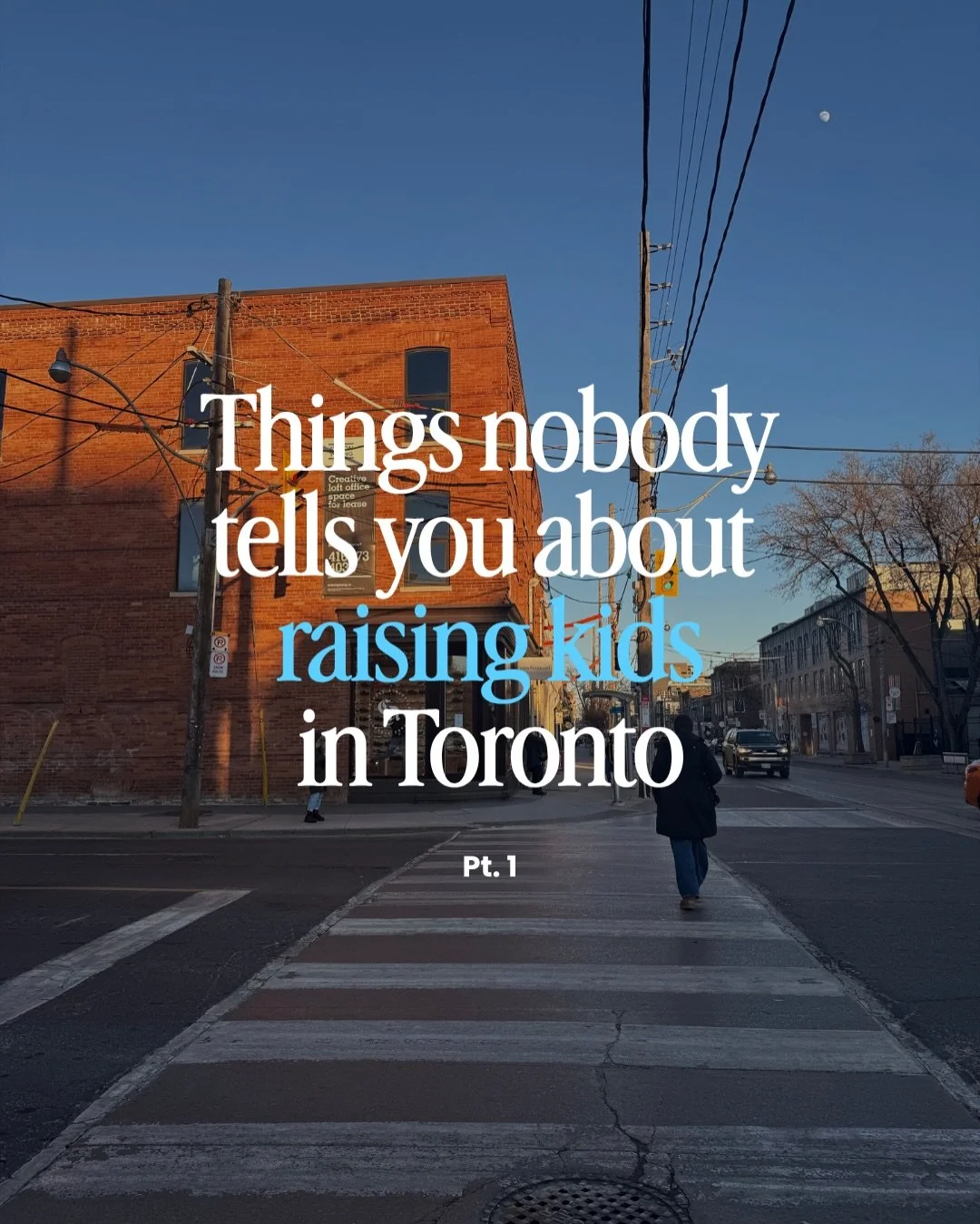 Things nobody tells you about raising kids in Toronto.💙

#torontoparents #torontofamilylife
