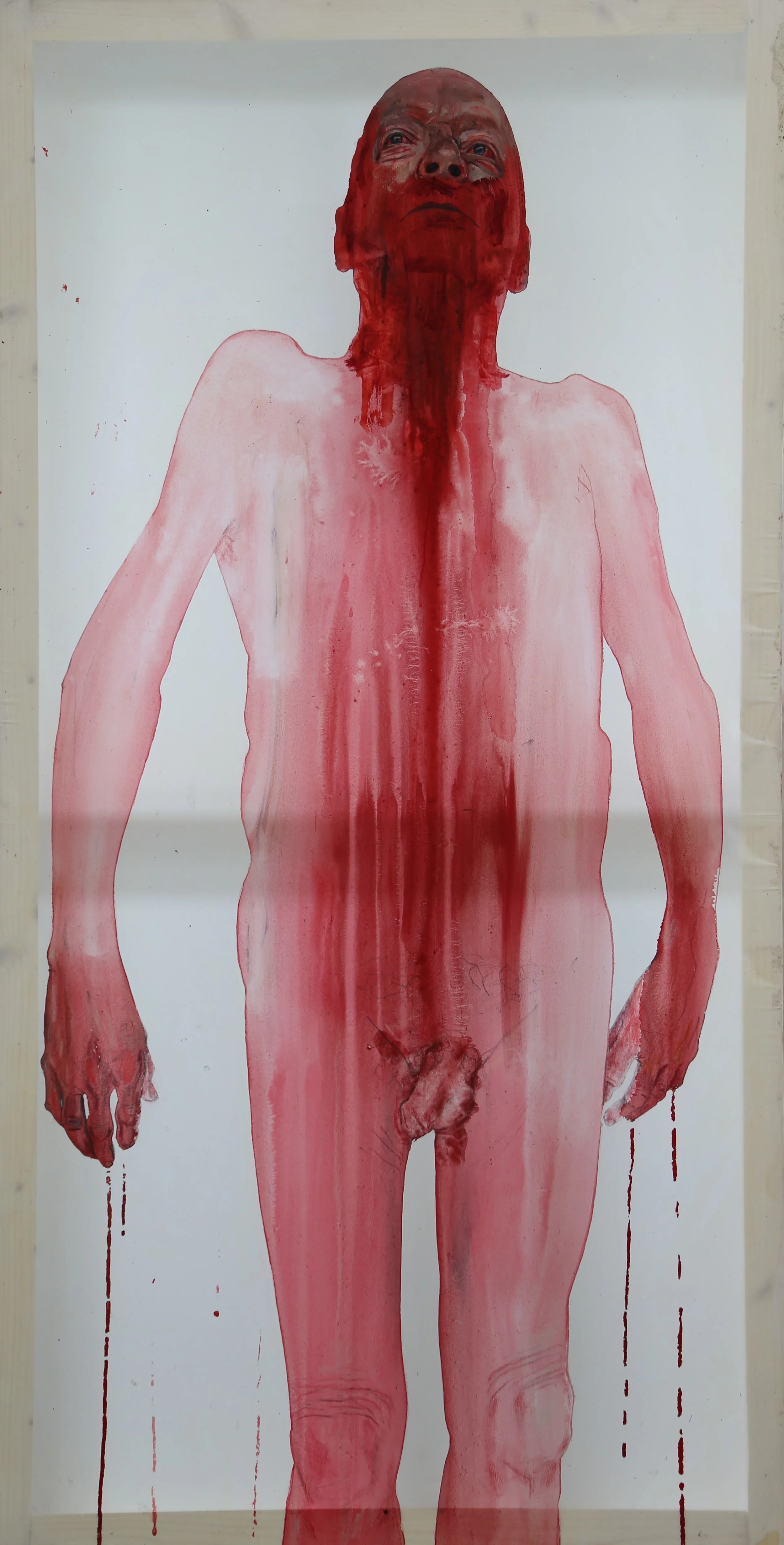 AVAILABLE 'Nervous System' 120x60cmmixed media on polyester.JPG