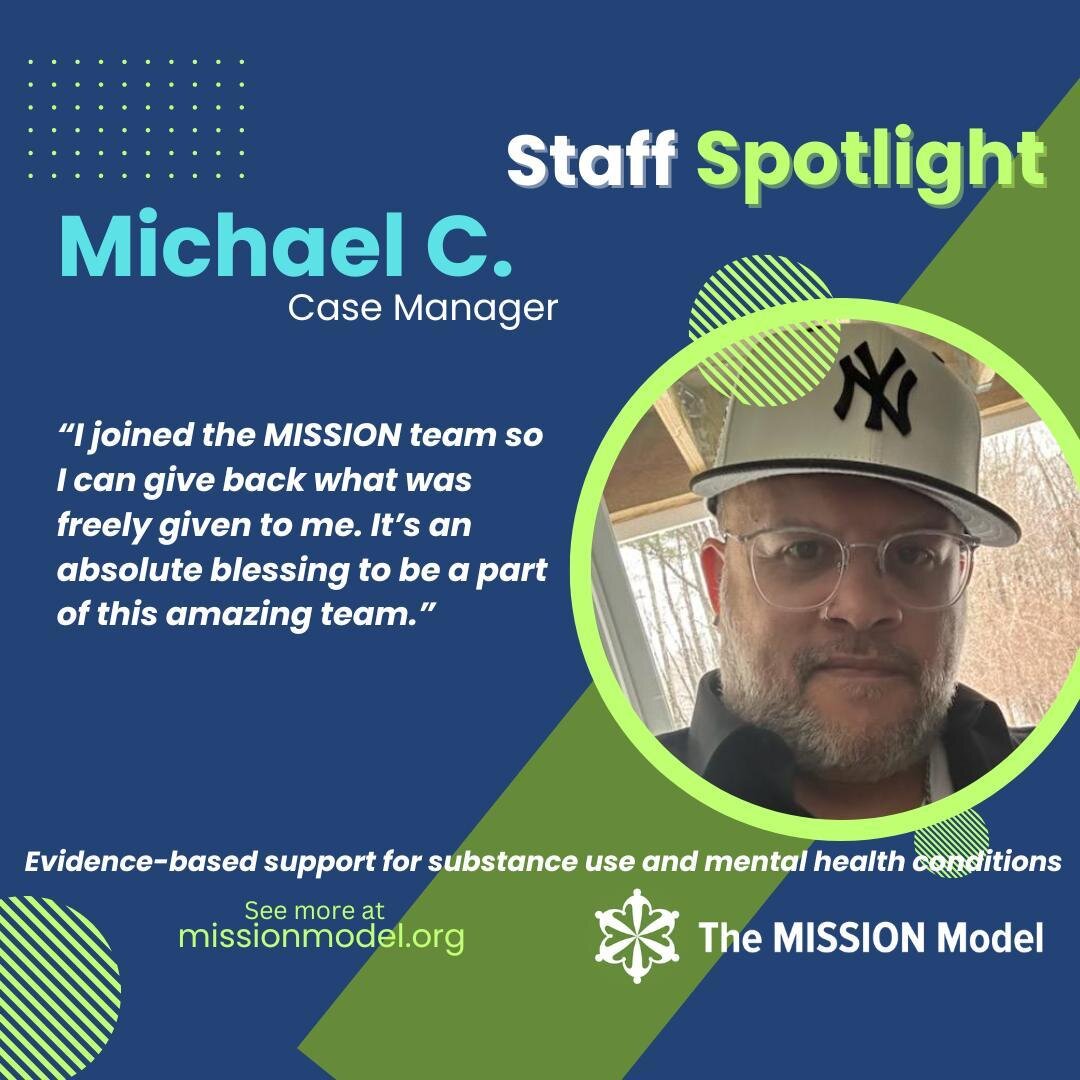 Welcoming Michael Cornier, Jr., Case Manager, to the MISSION team! Michael is currently working towards a substance abuse counseling certificate and degree in Human Services at Mount Wachusett Community College and plans to turn that into a LADC lice