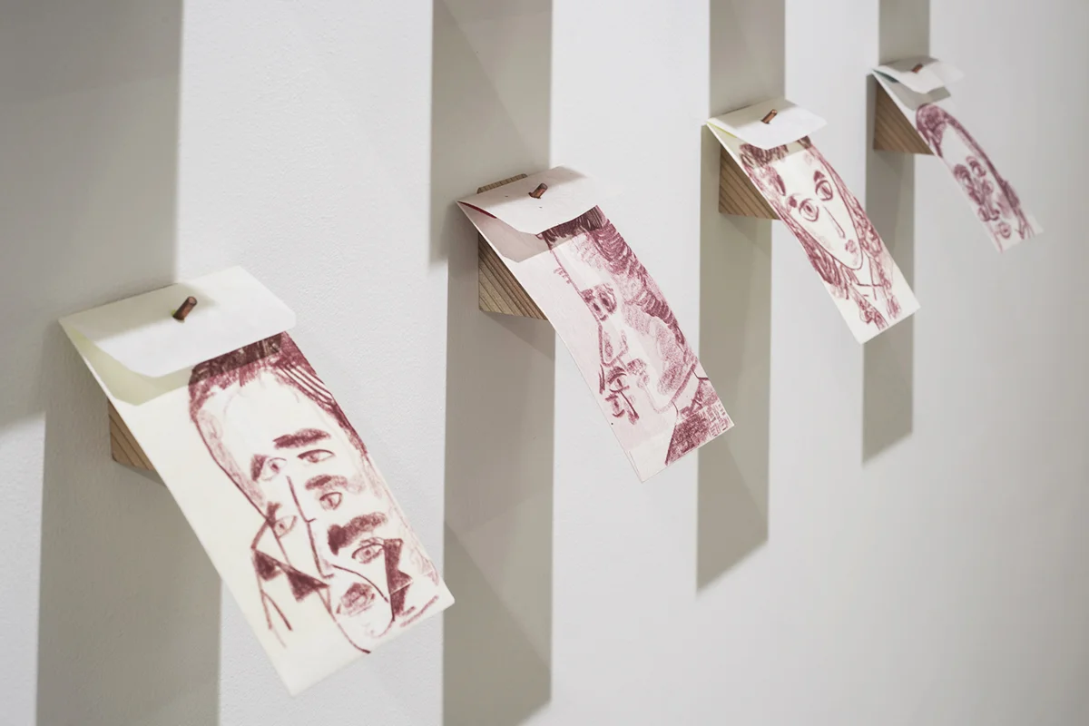 Letters , 2017 Installation view