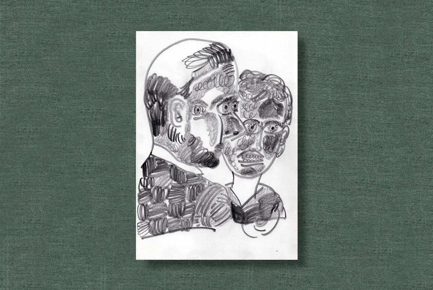 By Pencils, 2019 21cm × 29.7cm pencils on paper