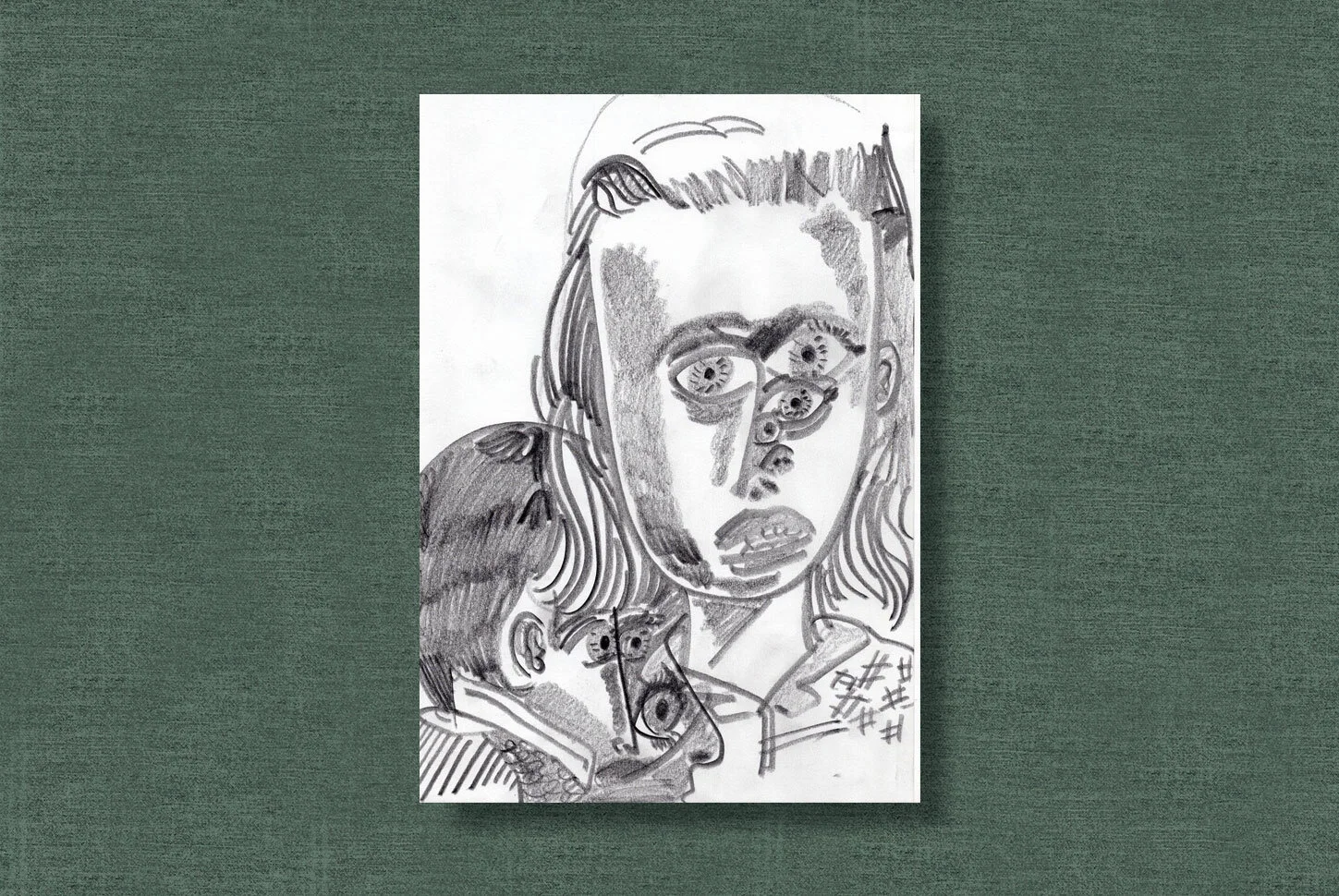 By Pencils, 2019 21cm × 29.7cm pencils on paper