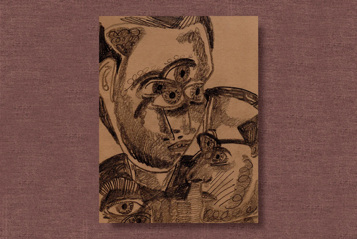 By Pencils, 2019 21cm × 25.5cm pencils on paper