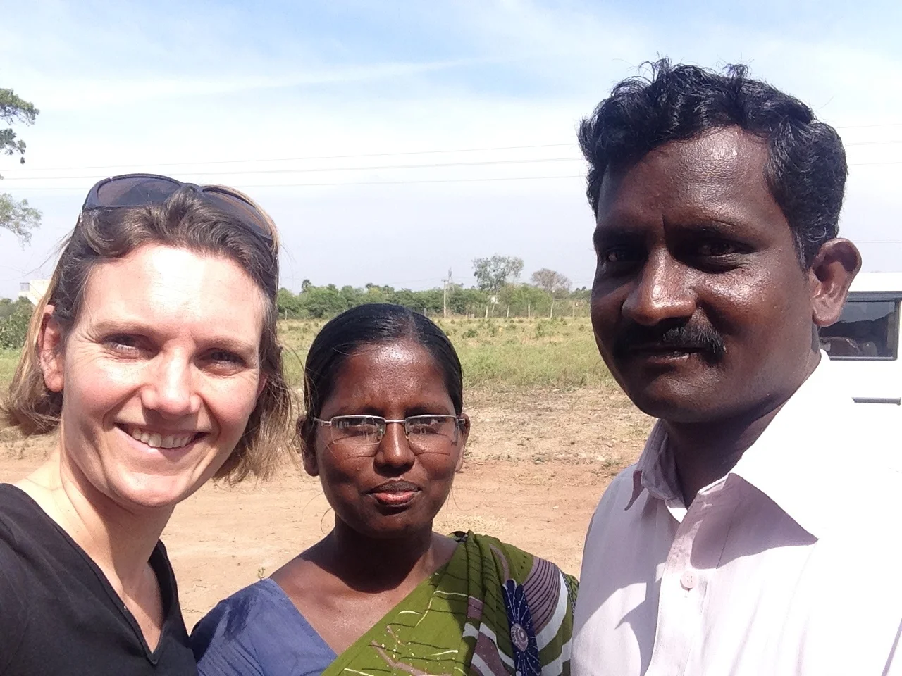 Pastor Thomas and his wife, Jegajothi