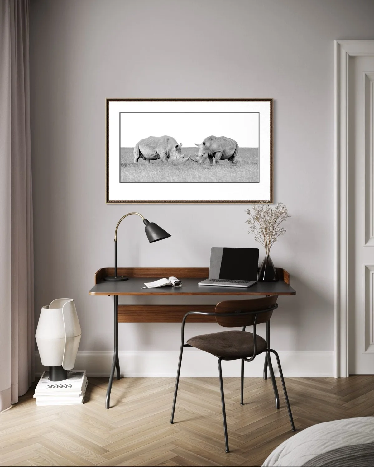 white -rhinos -framed-2.jpg