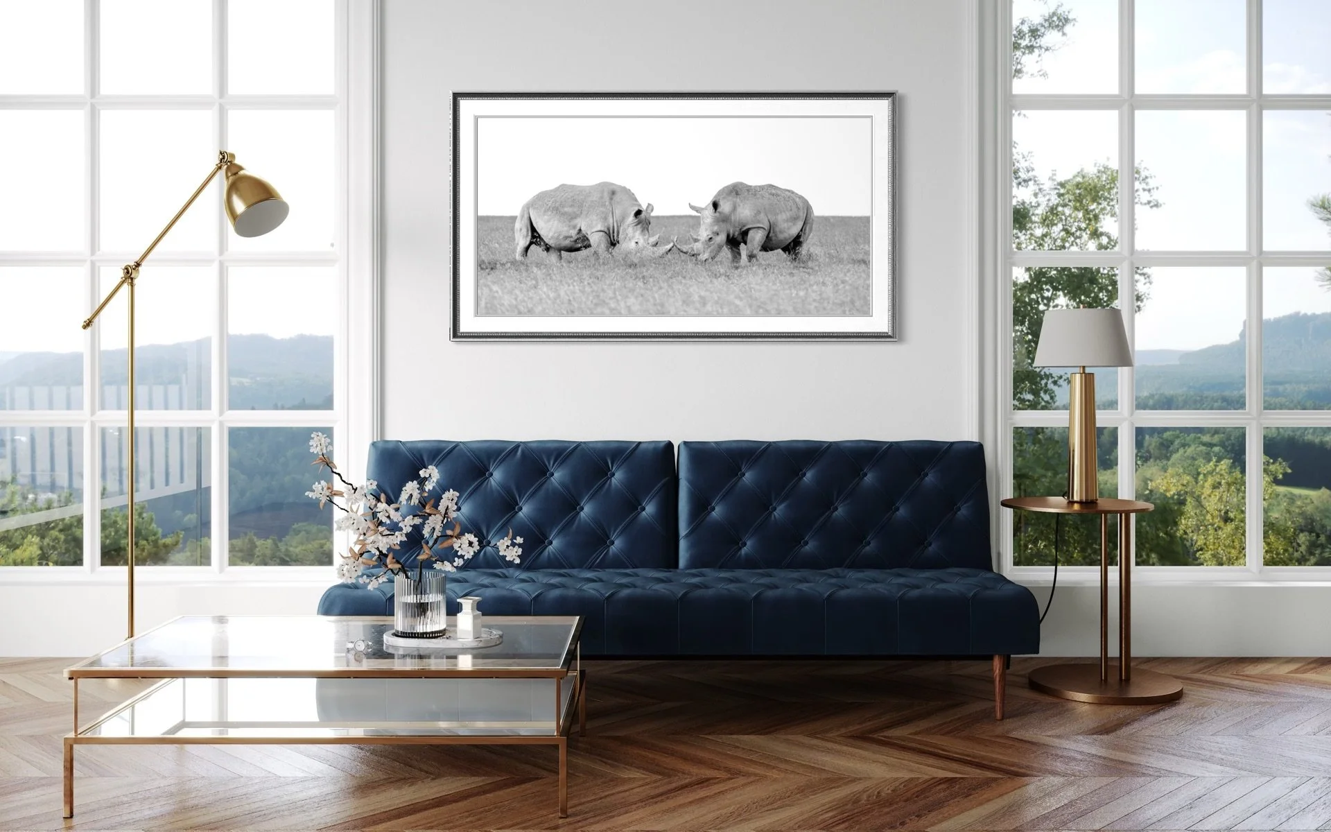 white -rhinos -framed.jpg
