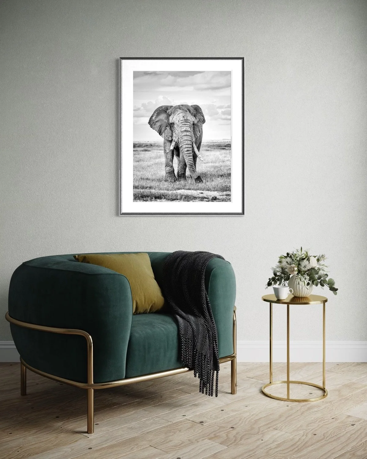 Old Tusker -framed-2.jpg