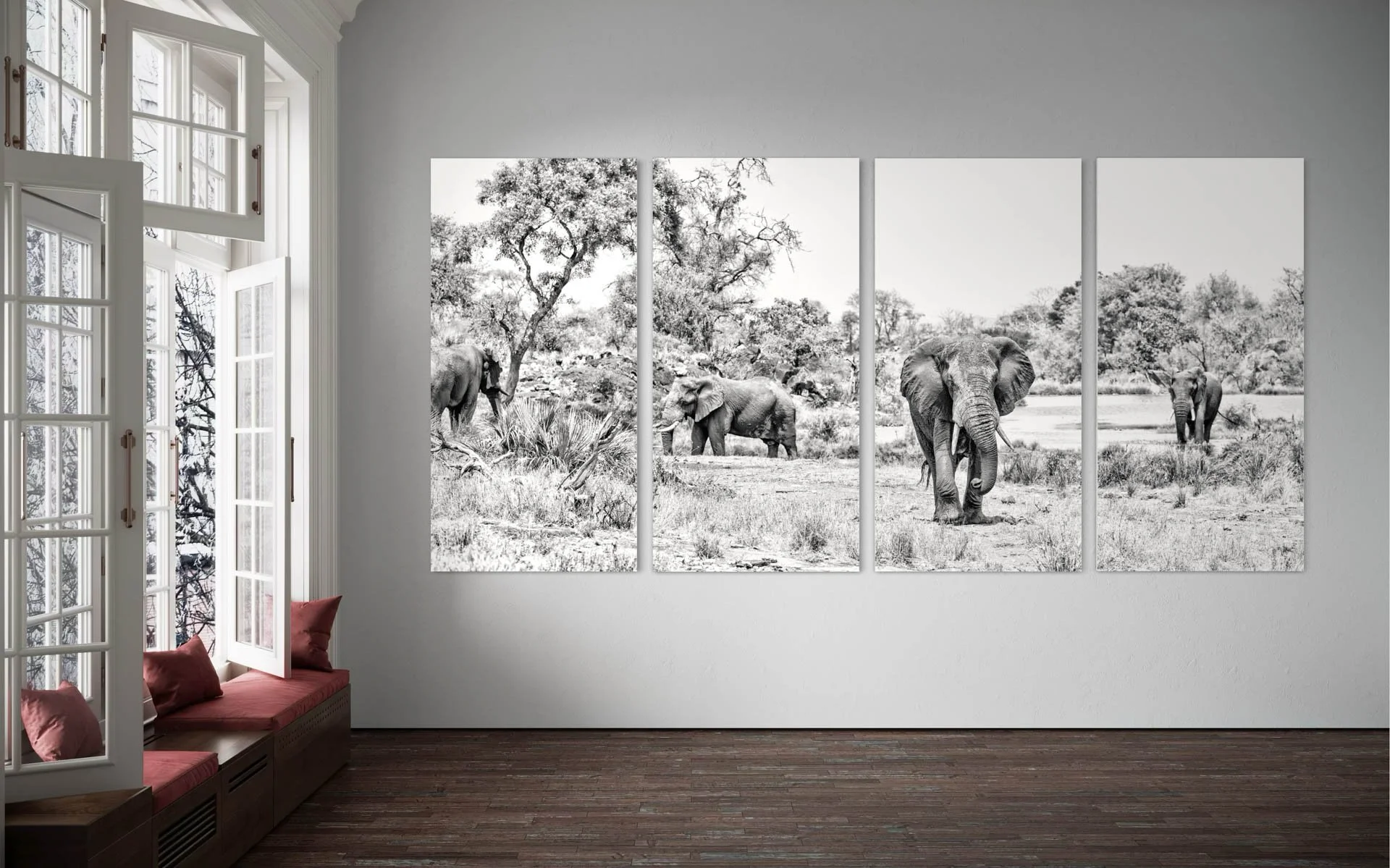 elephant oasis 4 panels-Smartist -2.jpg