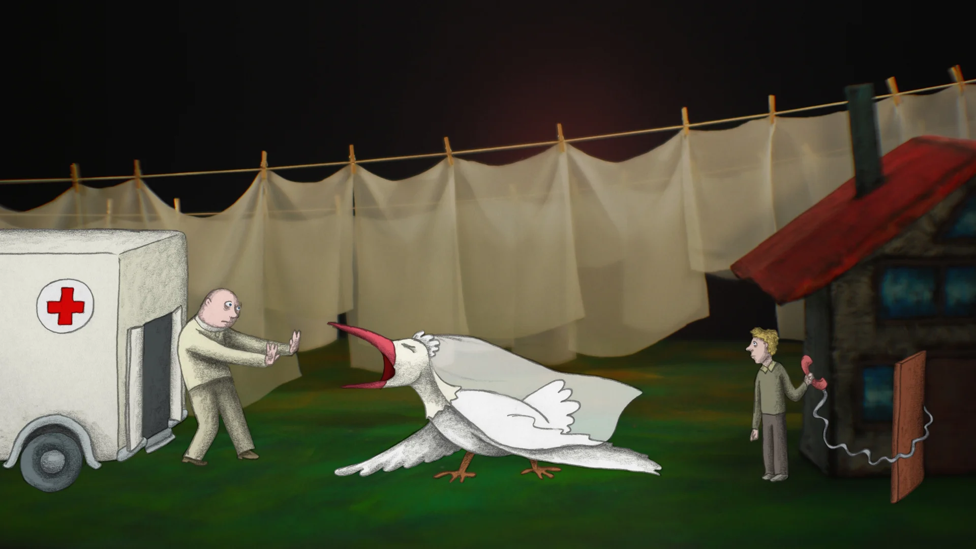 Still from "Rocks In My Pockets"
