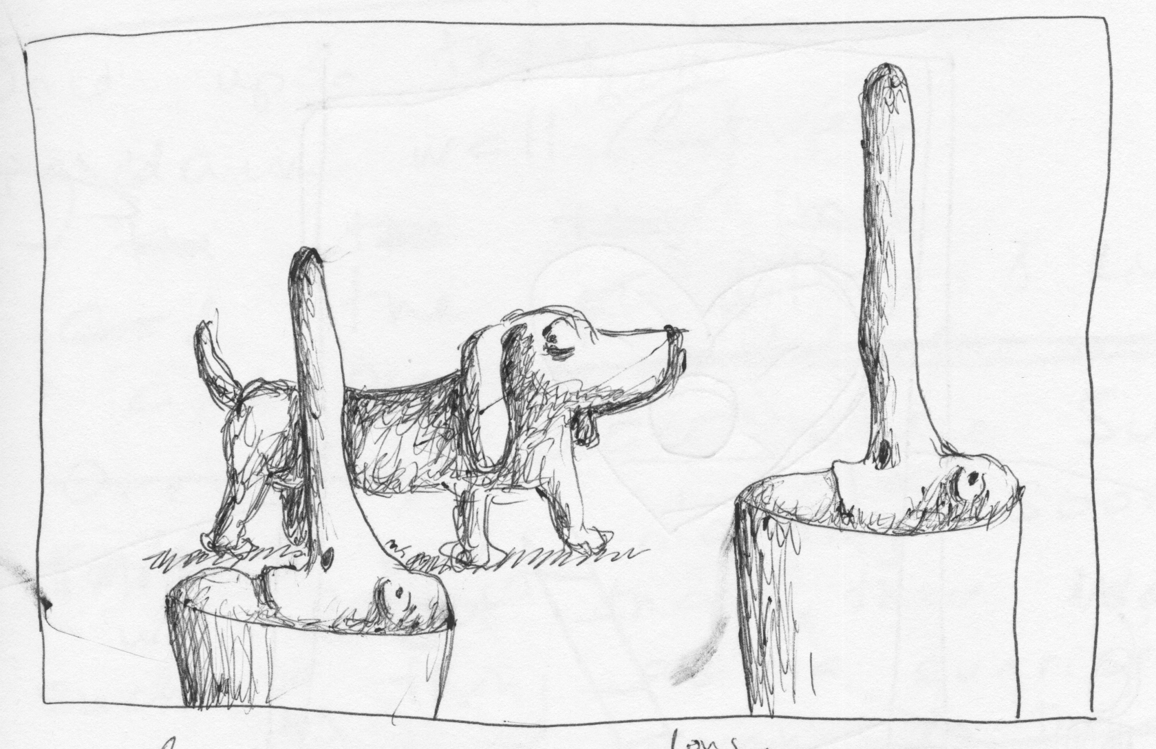 Beagle's People Grow Long Noses