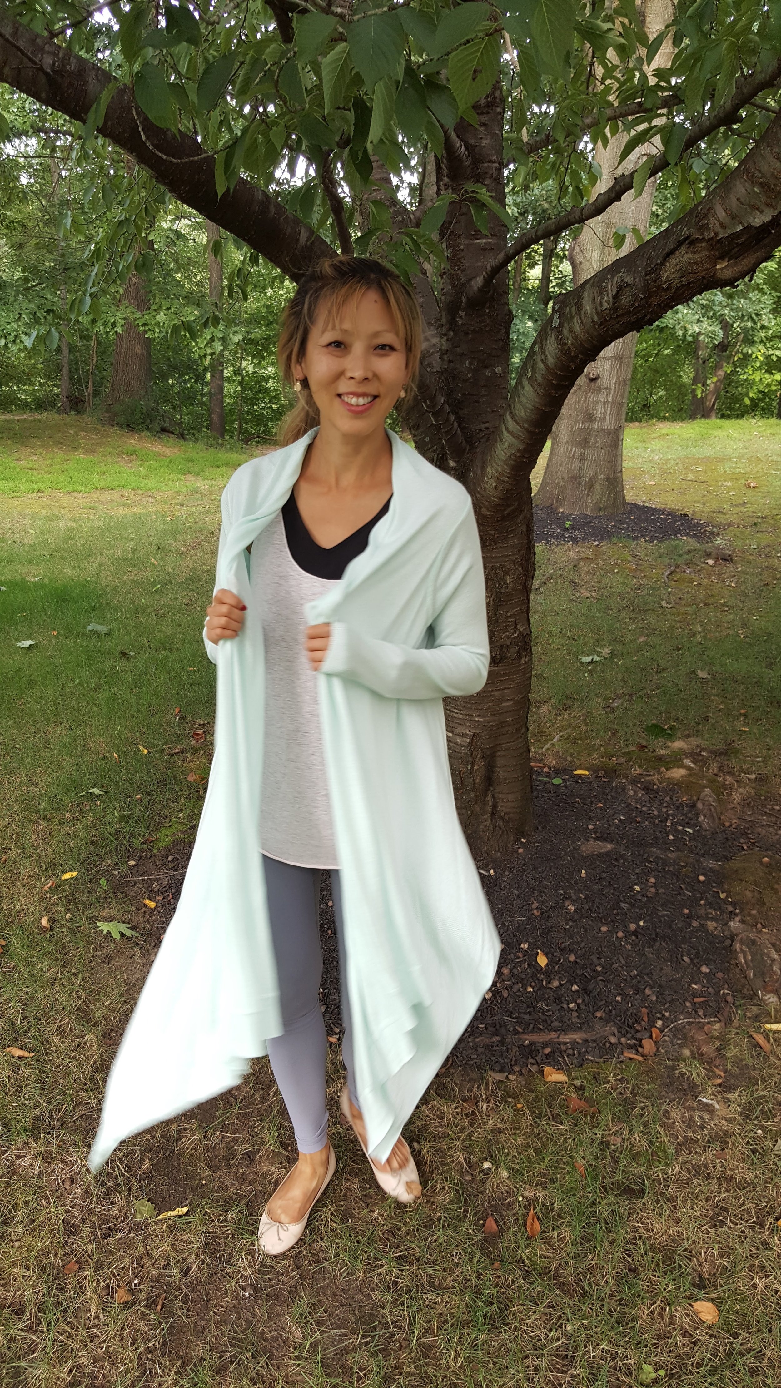 Long and flowy in design - can be worn in a multitude of ways! Find what works for you