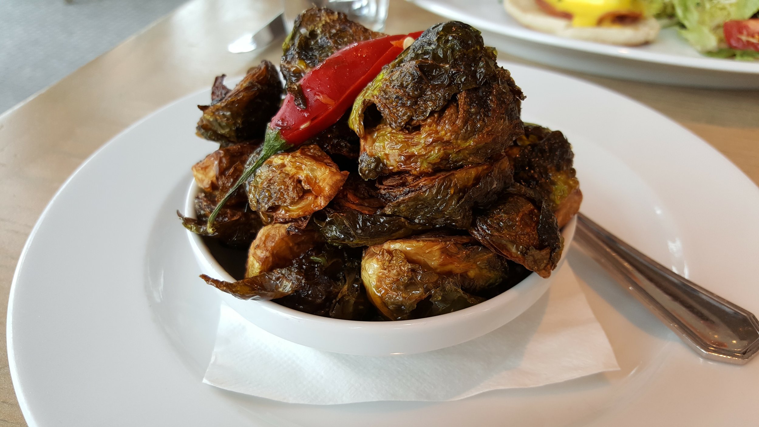 This brussel Sprouts dish is a Seasonal special at Avenue -- Must try!