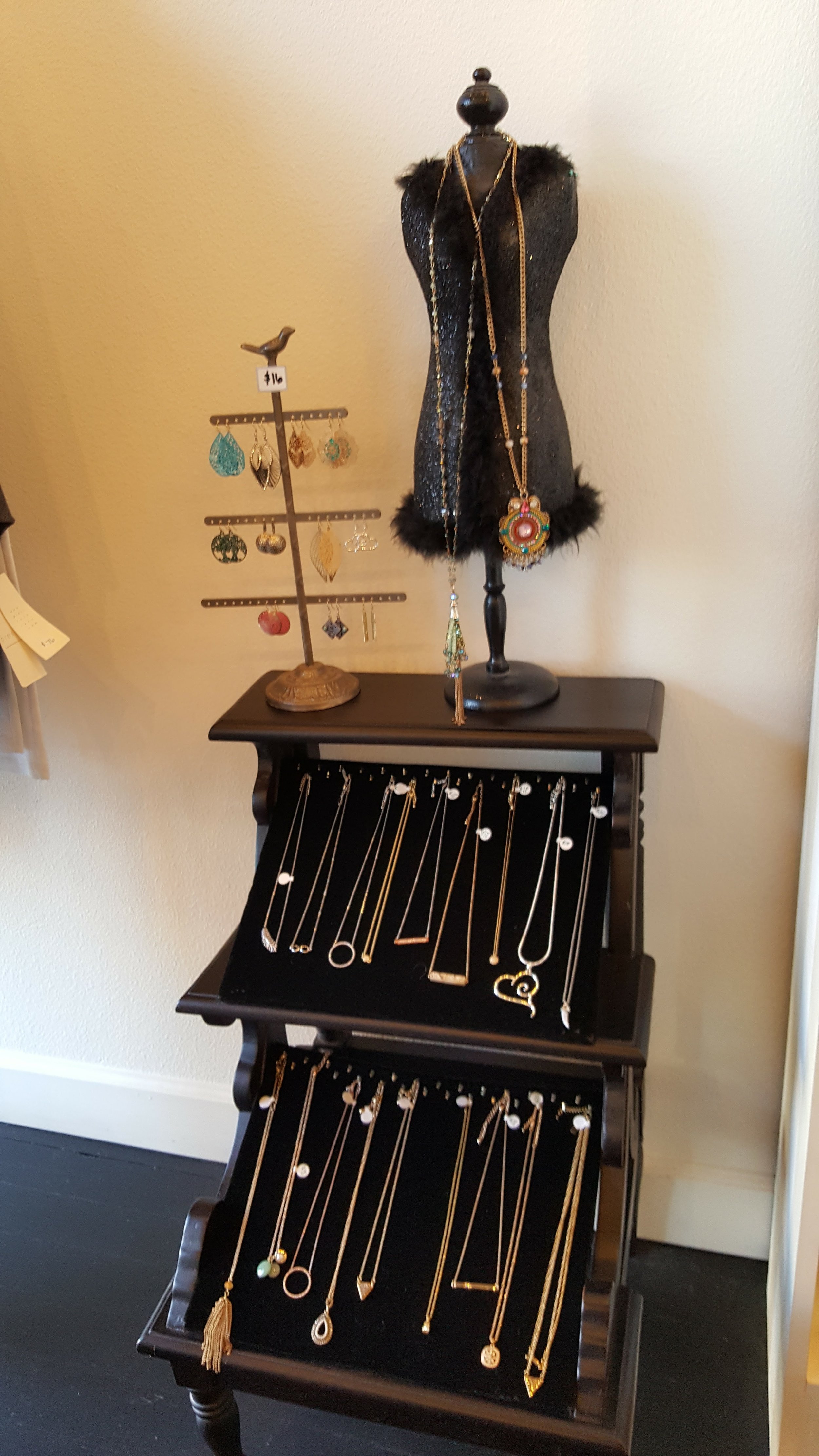 An assortment of accessories to pair back with the well-curated clothing assortment at Nikki Jane's!
