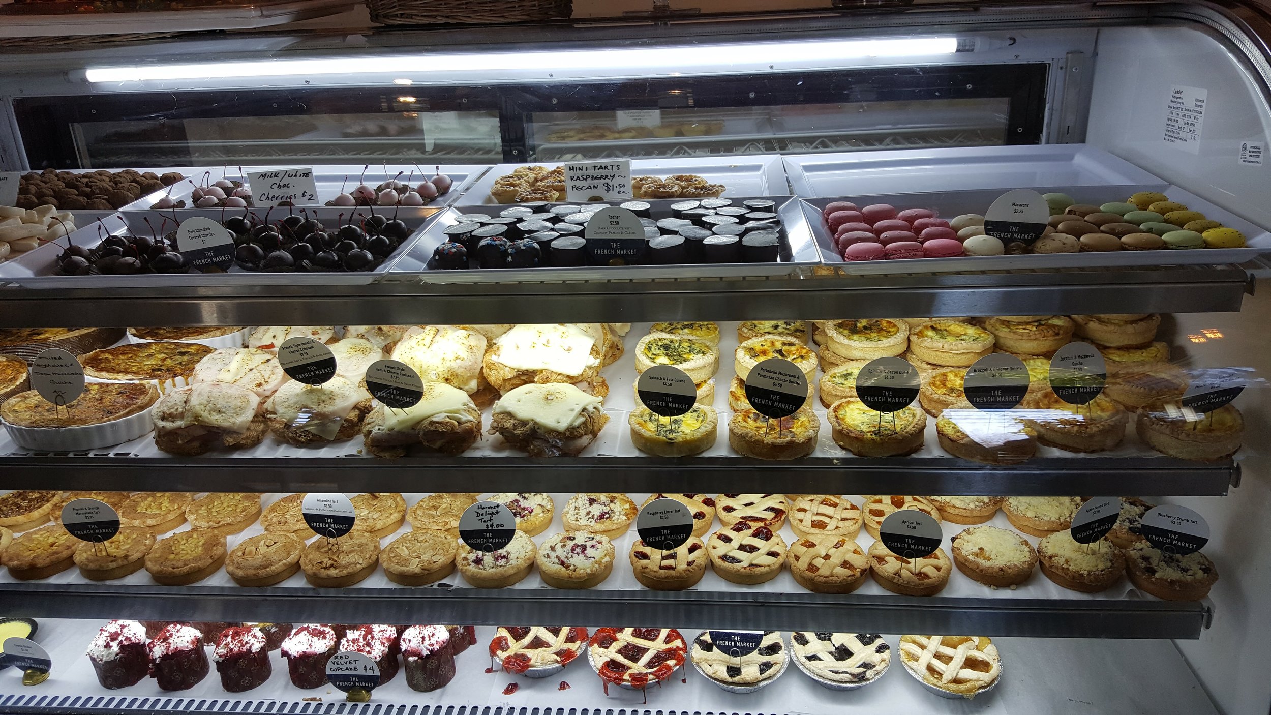 Everything is fresh and using whole ingredients. During the holidays, the cafe does a lot of catering for small and big events.