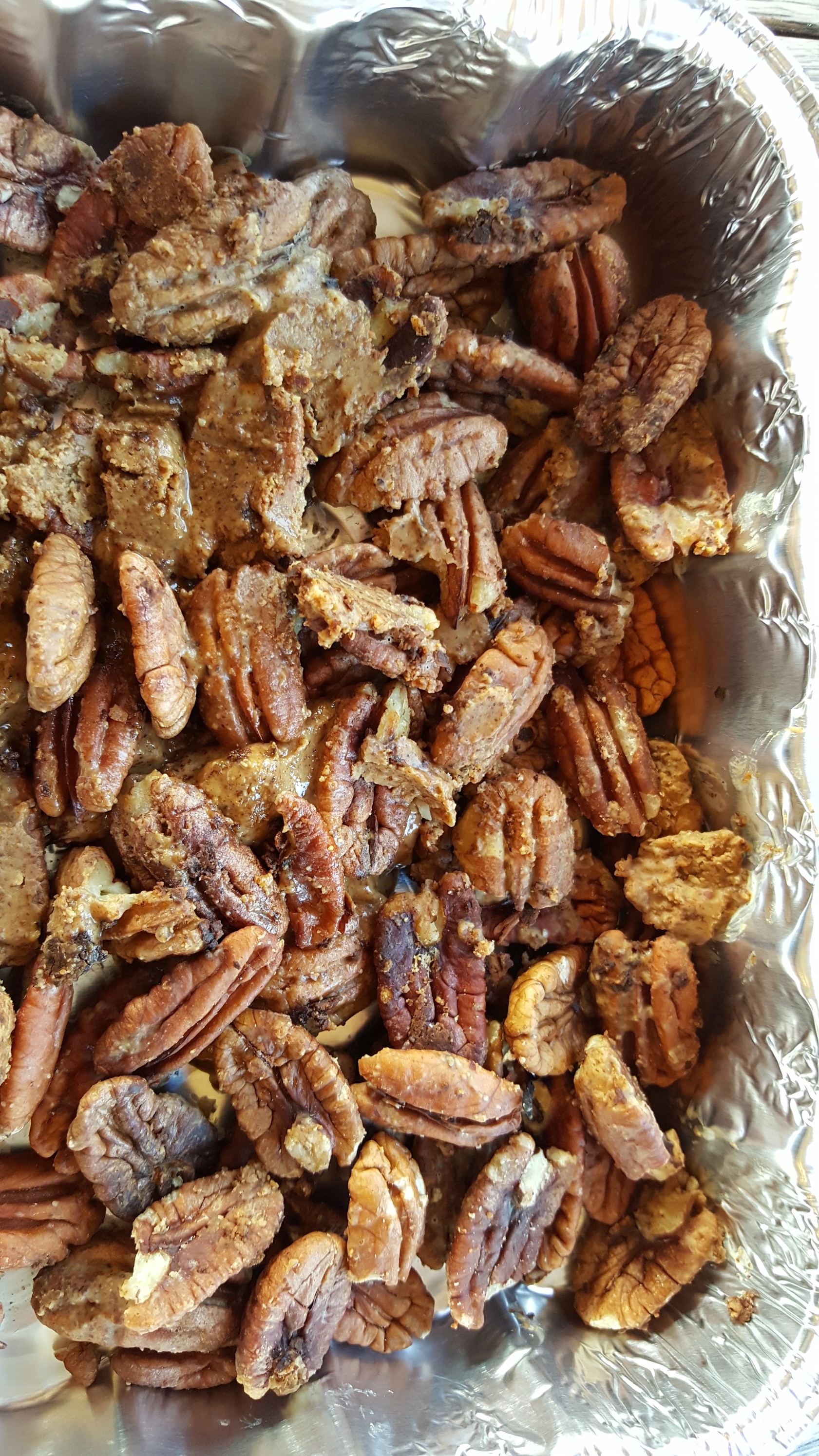 "PeCandy"- Modified MAF recipe - Elminate the honey. Toasted pecans and almond butter