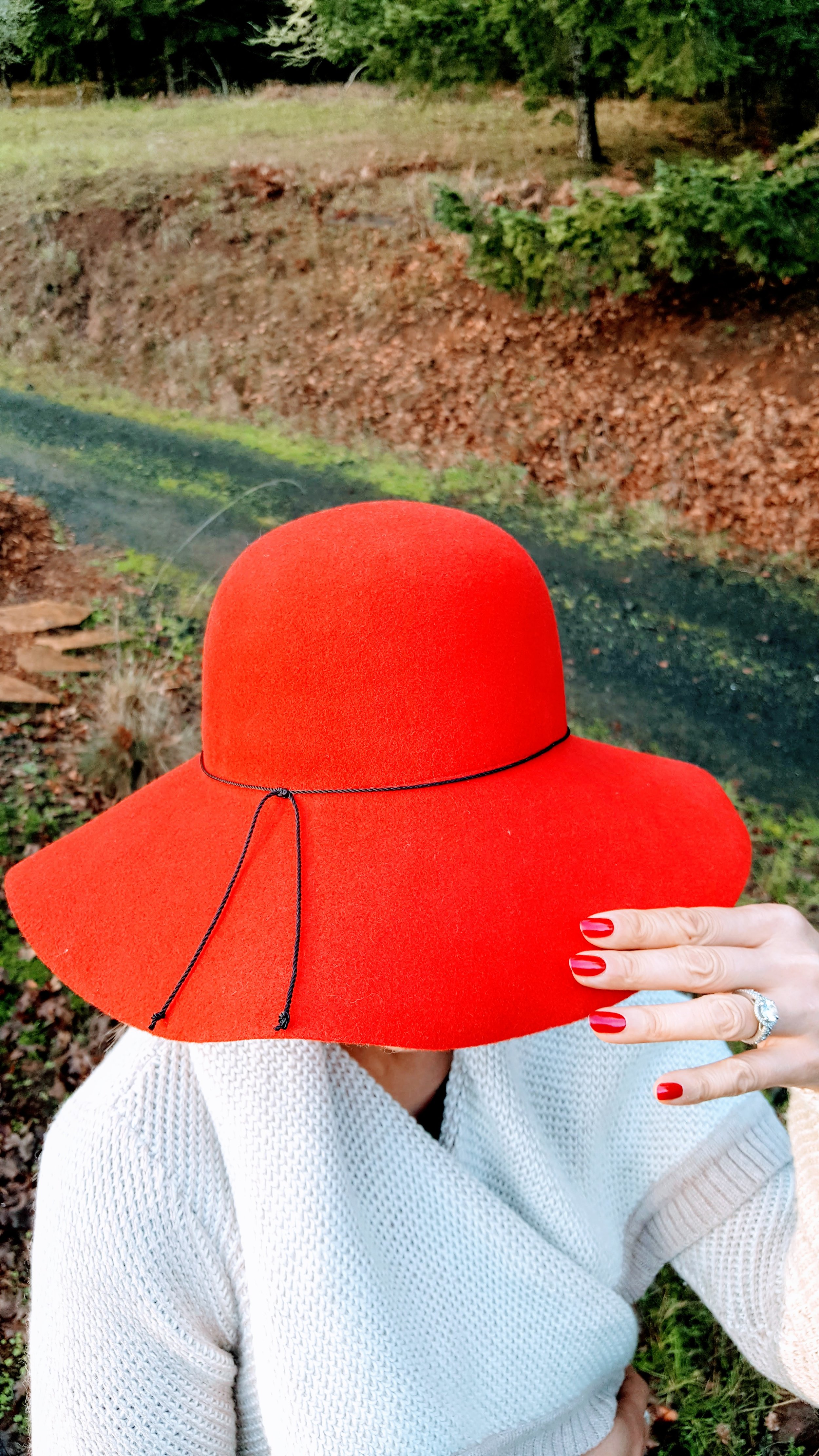 Drove to the Oregon Coast to do some Christmas shopping - could not resist this delicious Felt wool hat from one of my favorite boutiques, Jovi