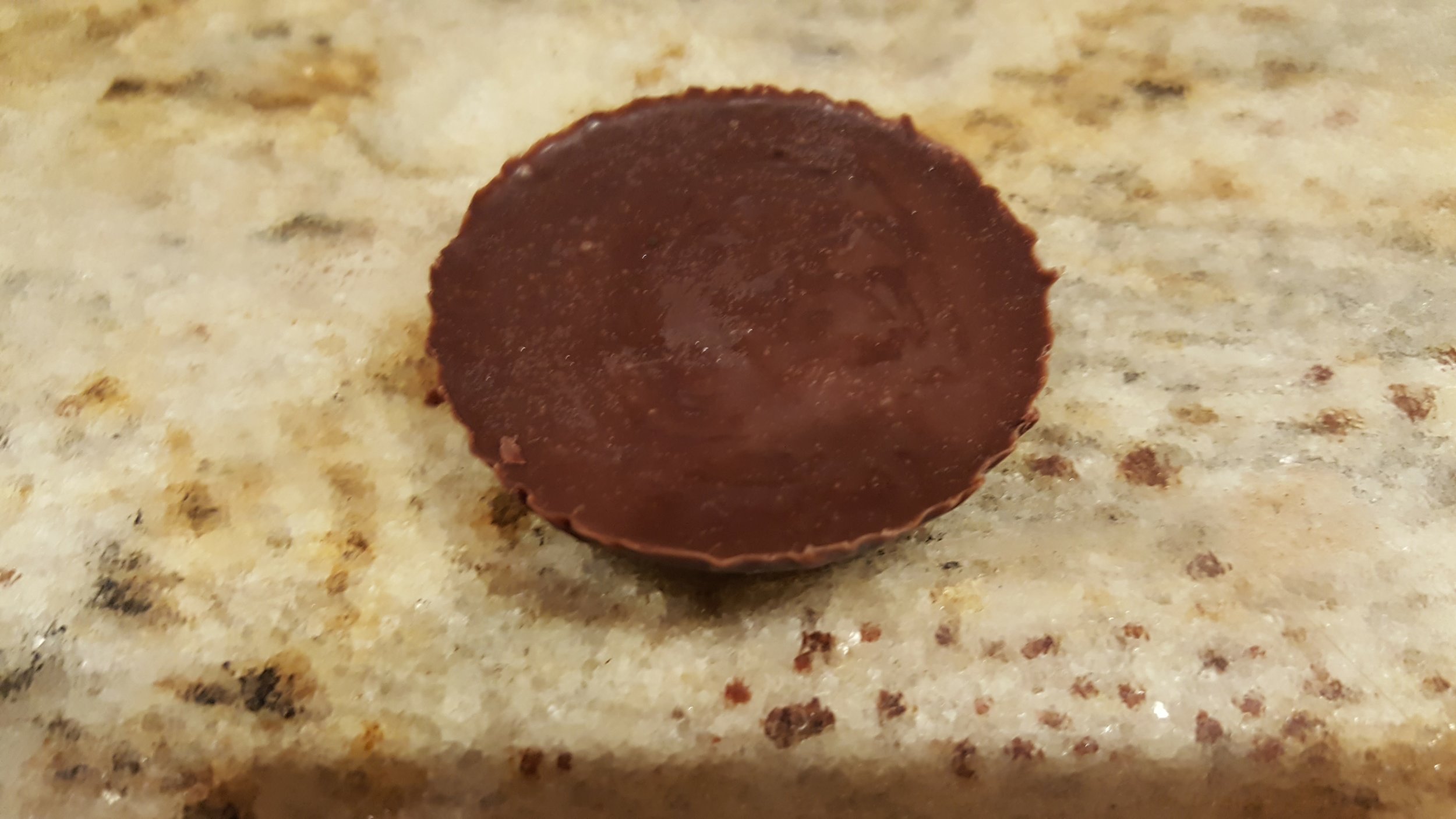 Topped the day off with a "Fat Bomb", a modified MAF version of a peanut butter cup, only no refined sugar