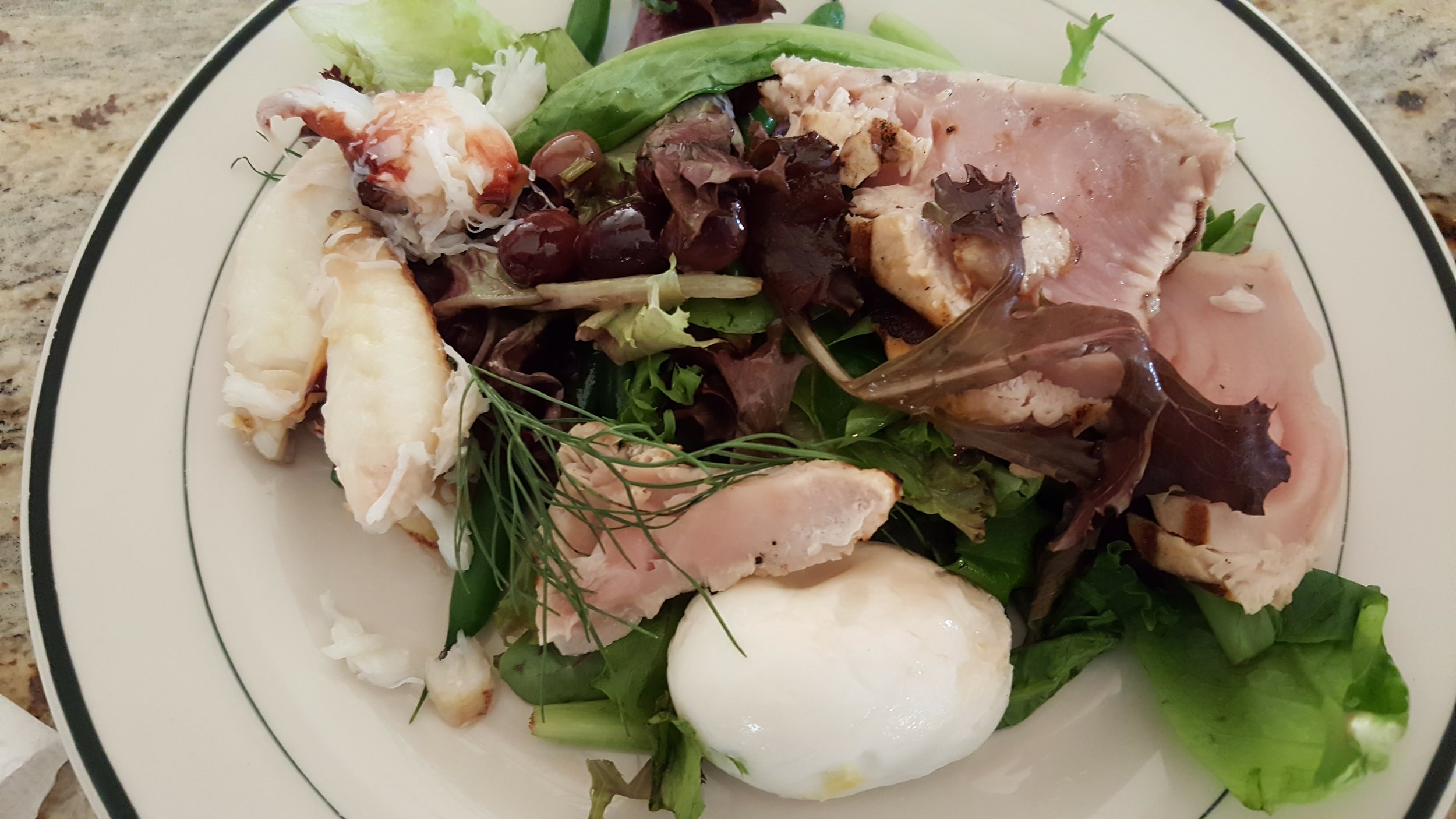 Nicoise salad- need I say more?? Delish