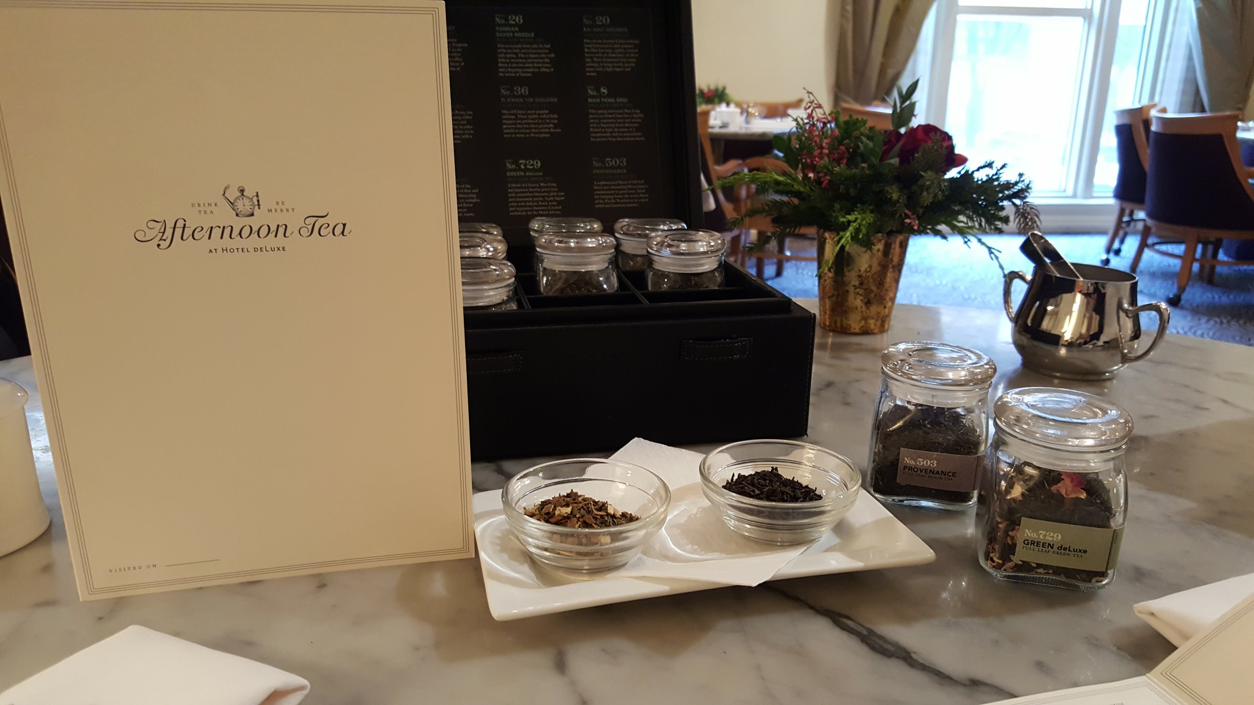 Afternoon Tea at Hotel deLuxe is a delight!