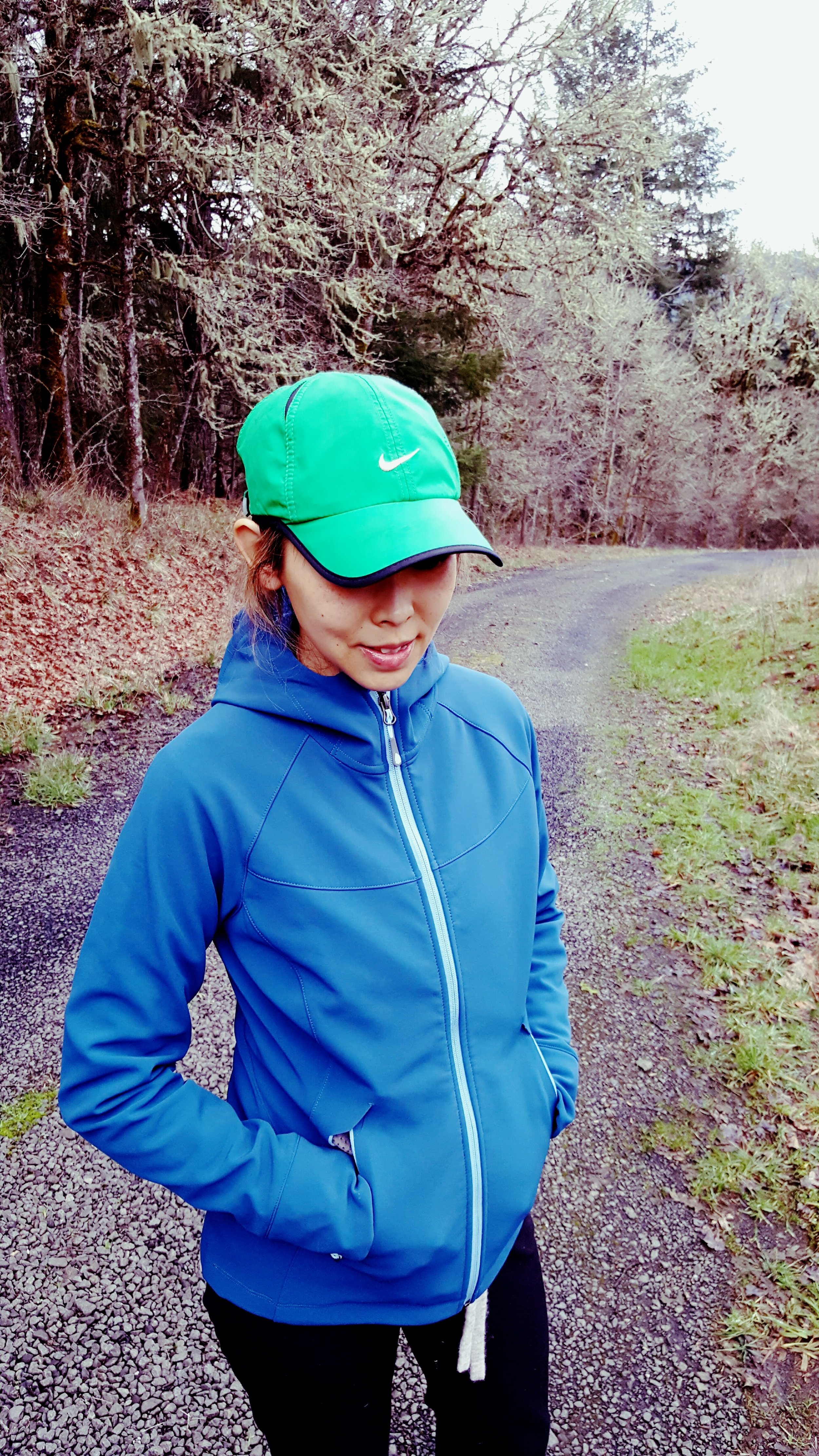 Vescent Jacket is waterproof and lined with microfleece to keep you warm!