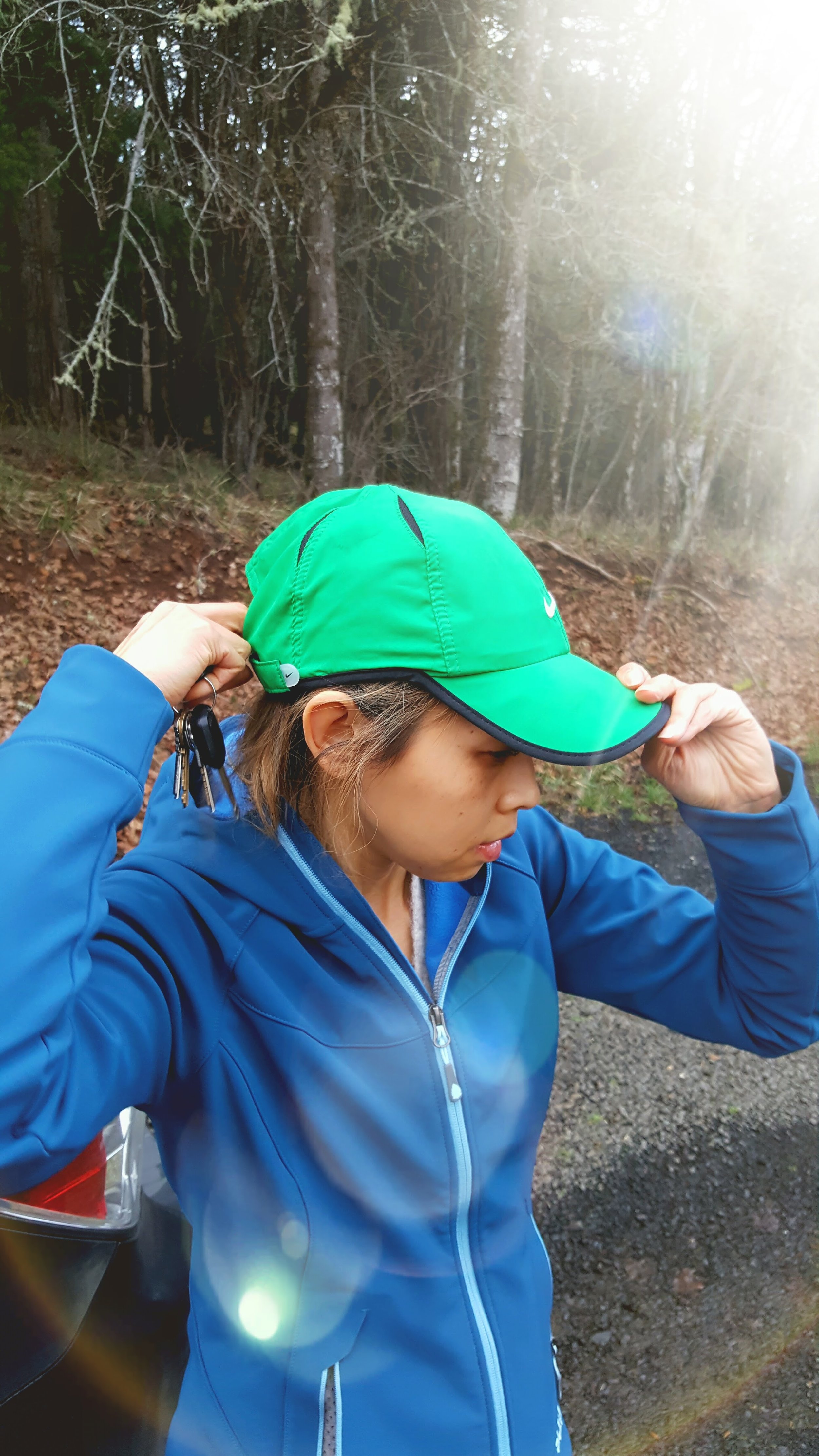 Gearing up for a run