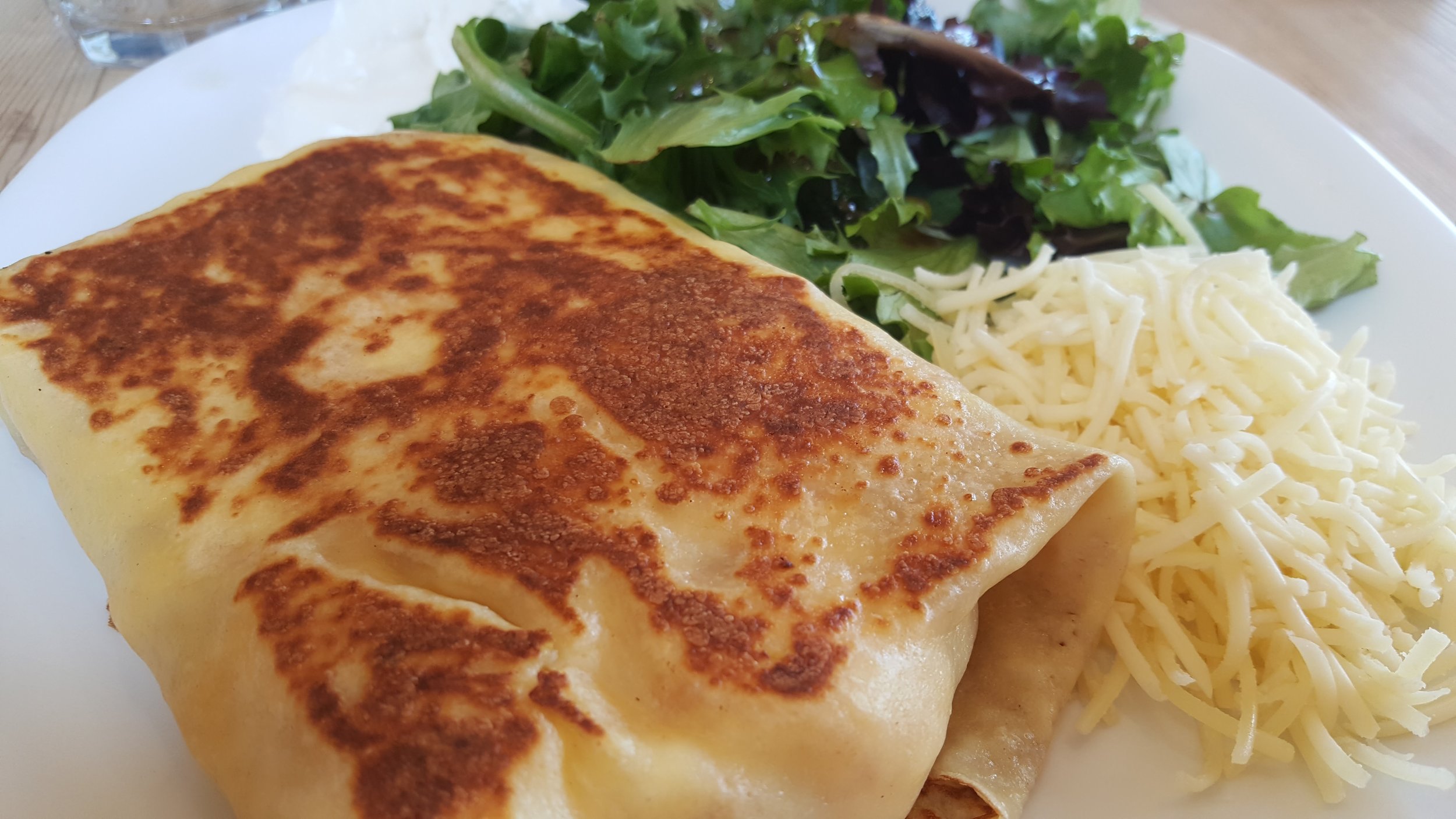 Crepes for breakfast
