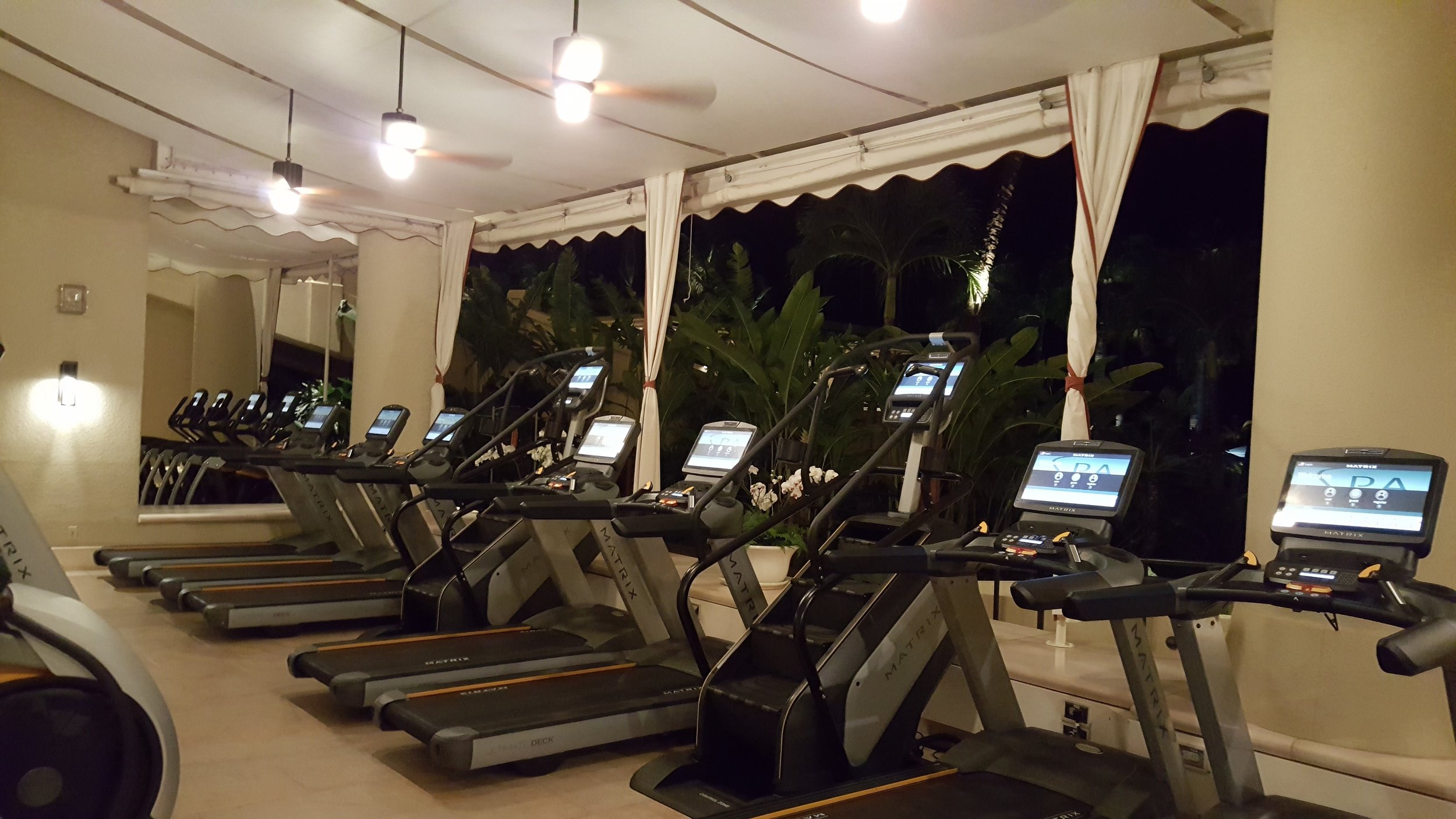 Running every morning at Four Seasons - what a view of the ocean!