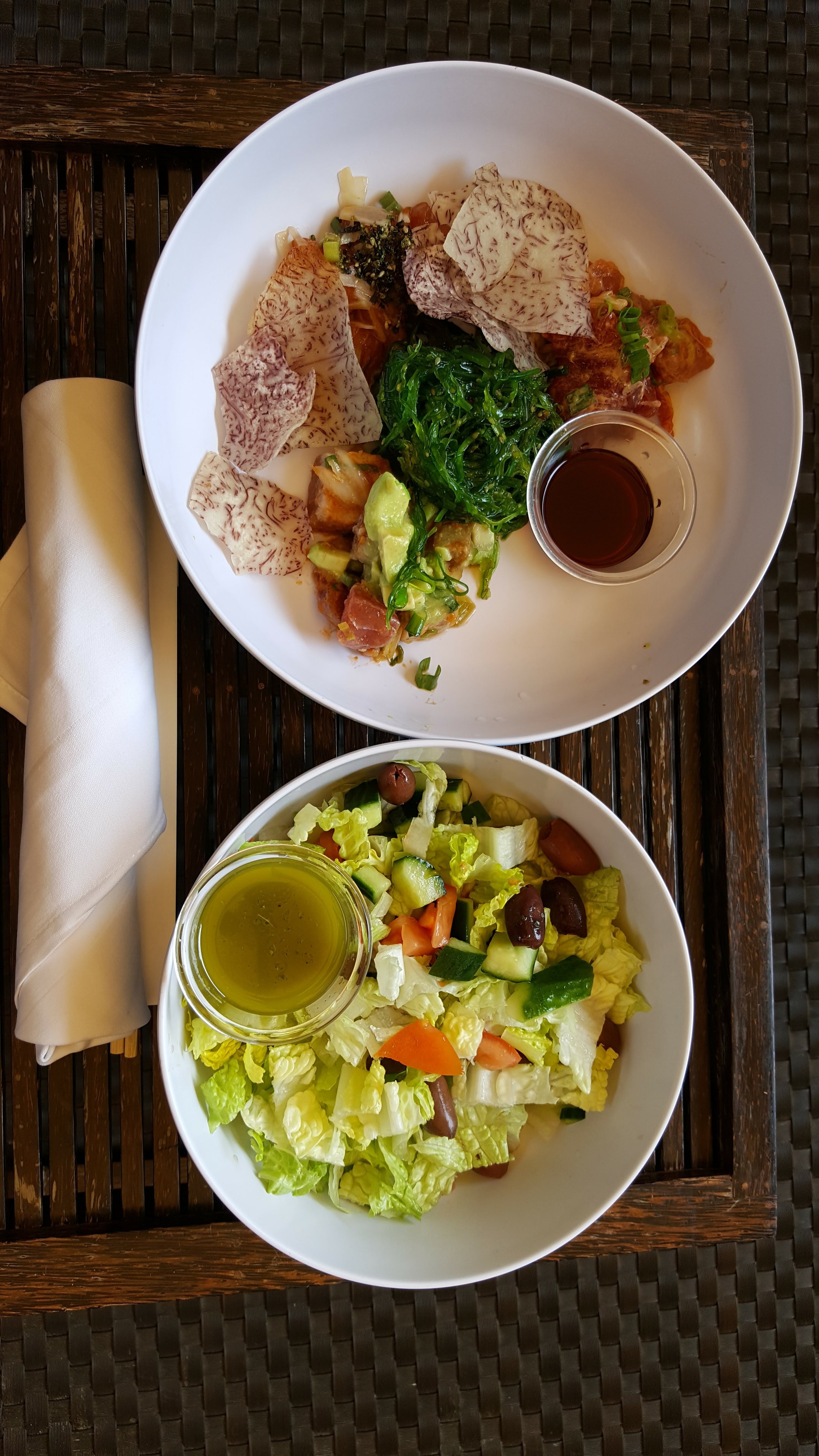 The food at Four Seasons Wailea is remarkable, fresh and delicious!