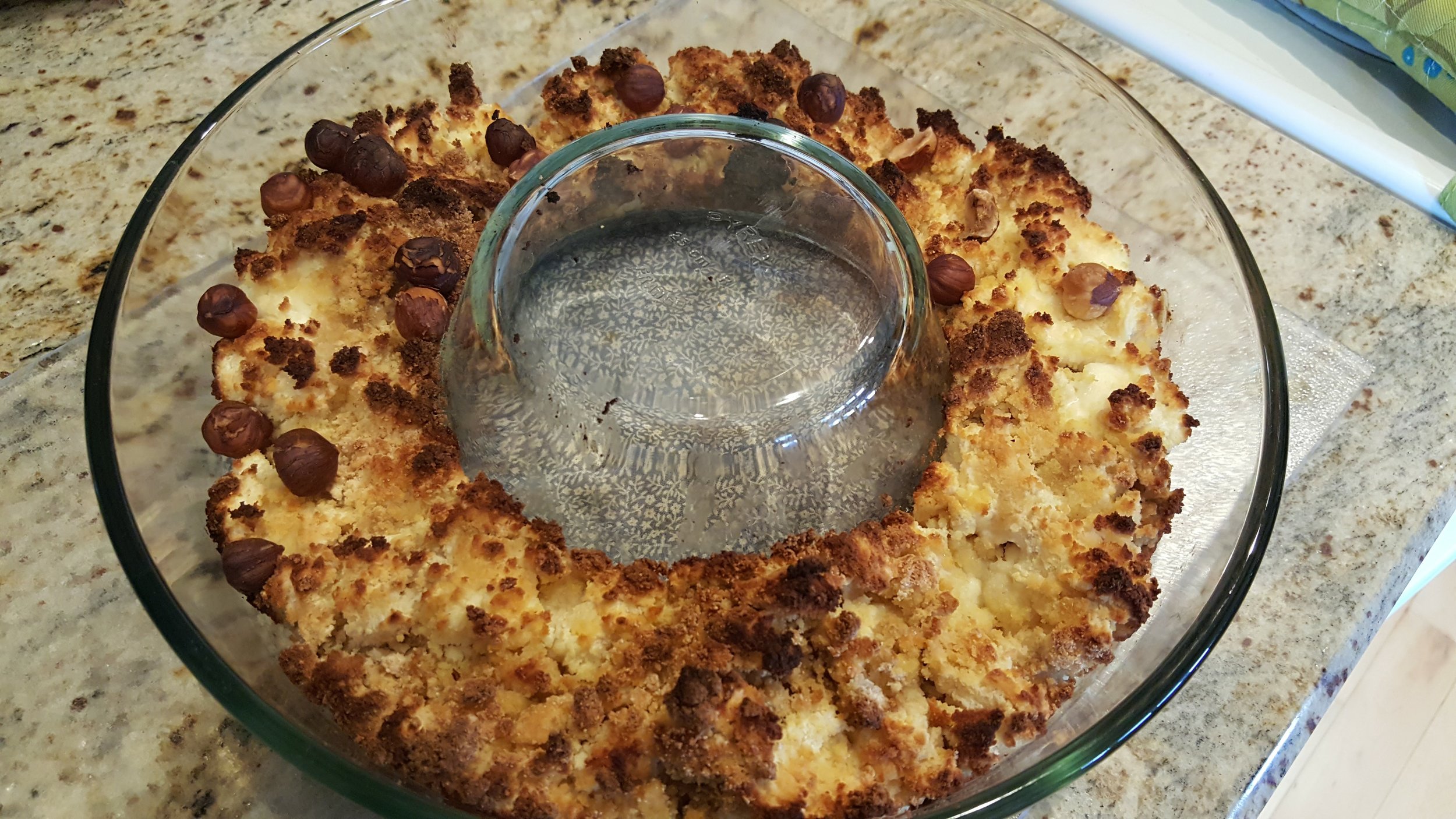 Ketogenic coffee cake- invented by yours truly! & delicious! Recipe coming soon