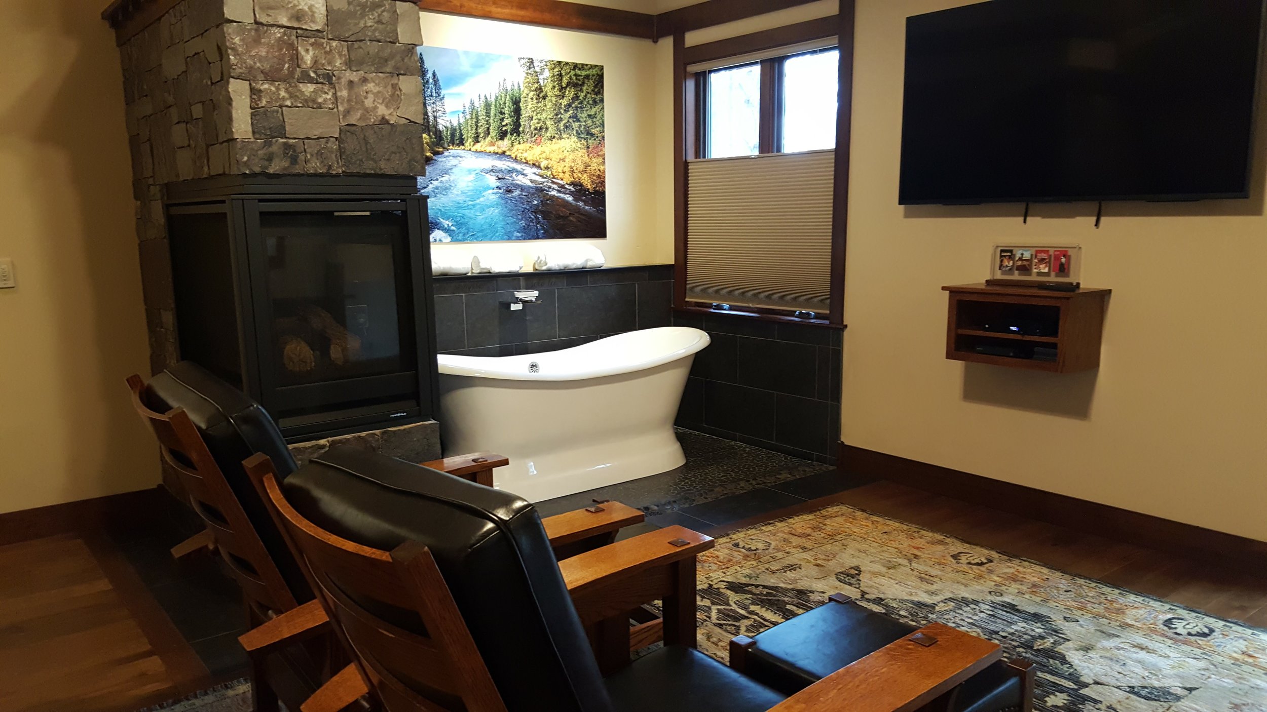 Serenity Cabins exude elegance and luxury @ 680 square feet.