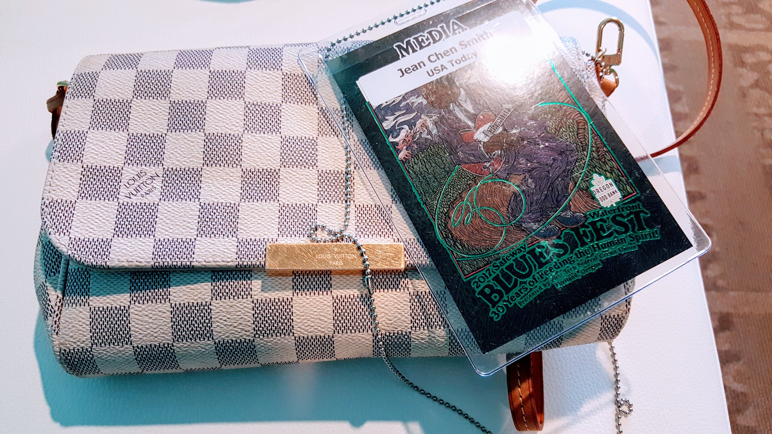 Media pass and my favorite LV 
