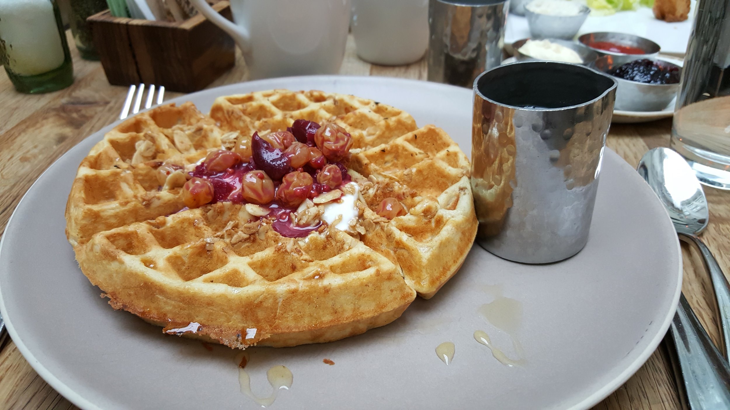 Waffles for Hubby