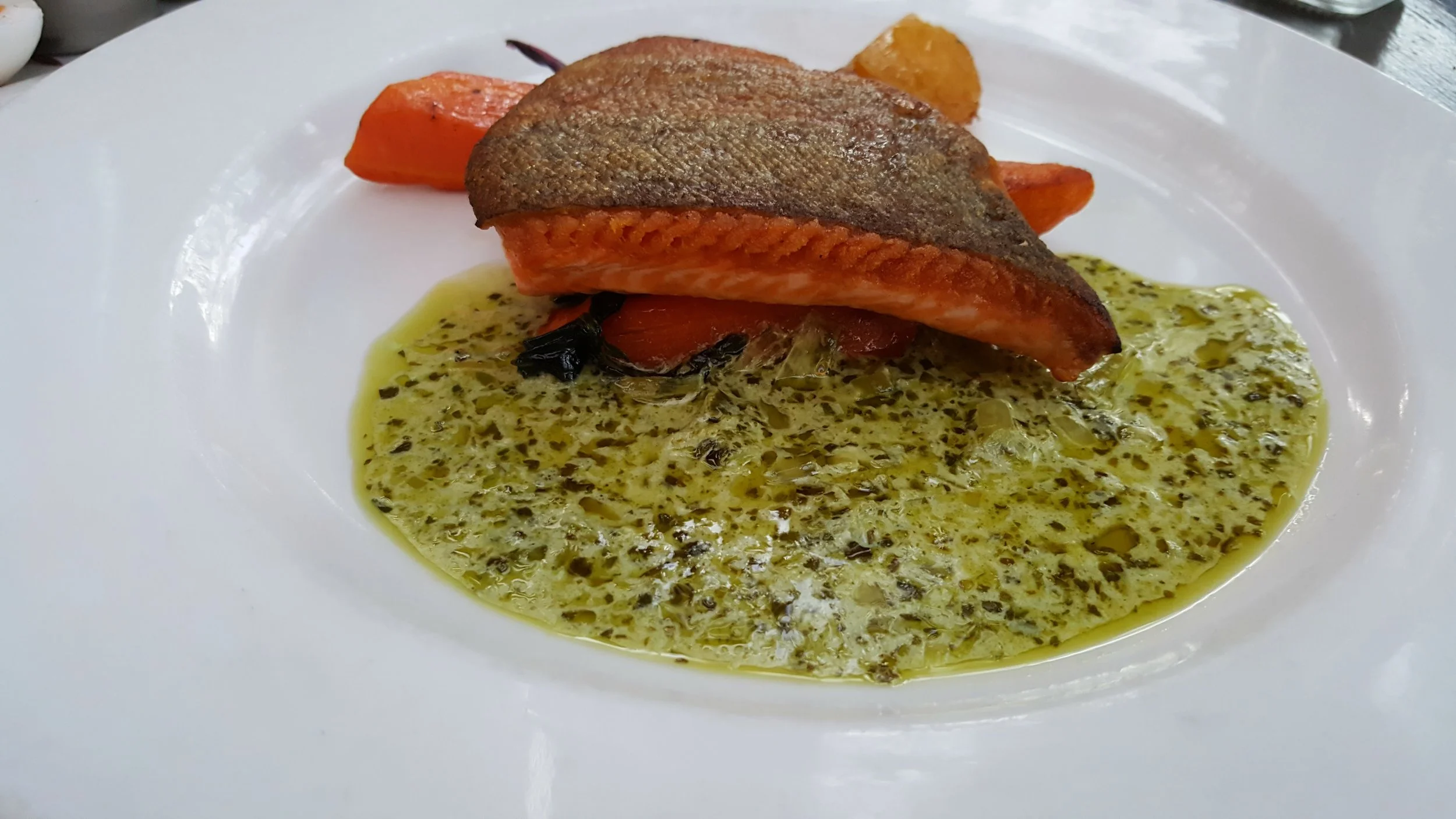 Dinner at 10 Acres - farm fresh - was simply divine!