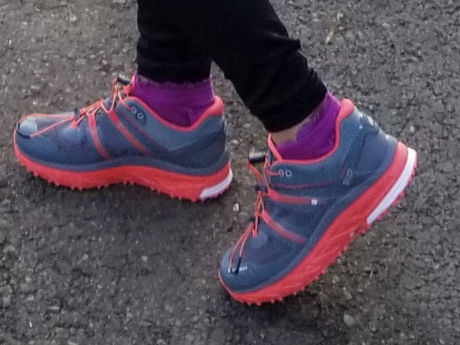 My Mammut trail sneakers are perfect for trail runs.